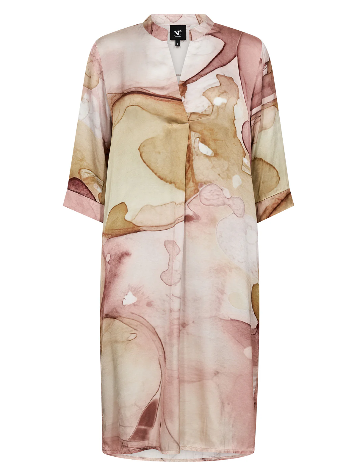 CILJE tunic dress - Marsala mix