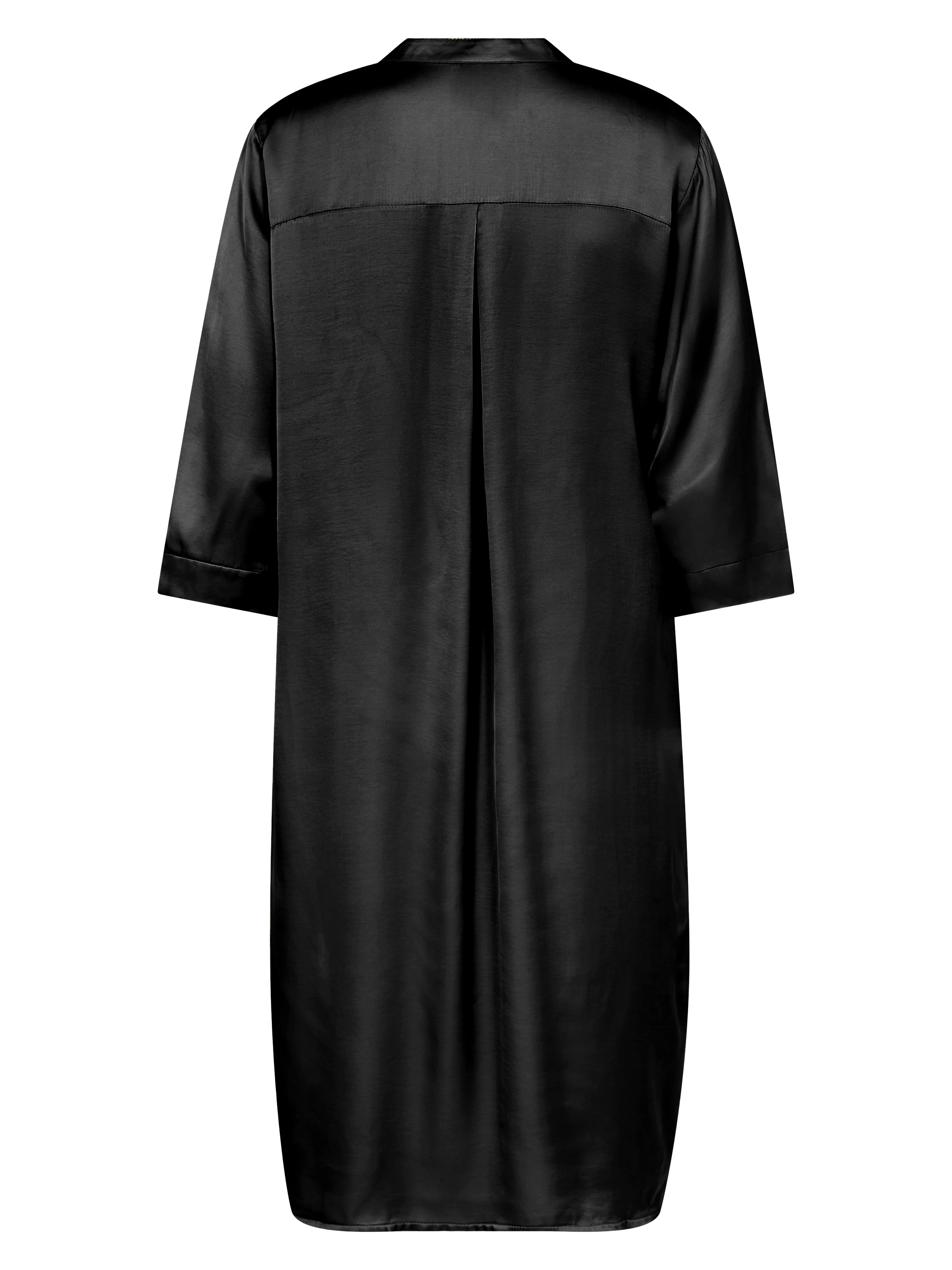 CILJE tunic dress solid - Black - Image 4