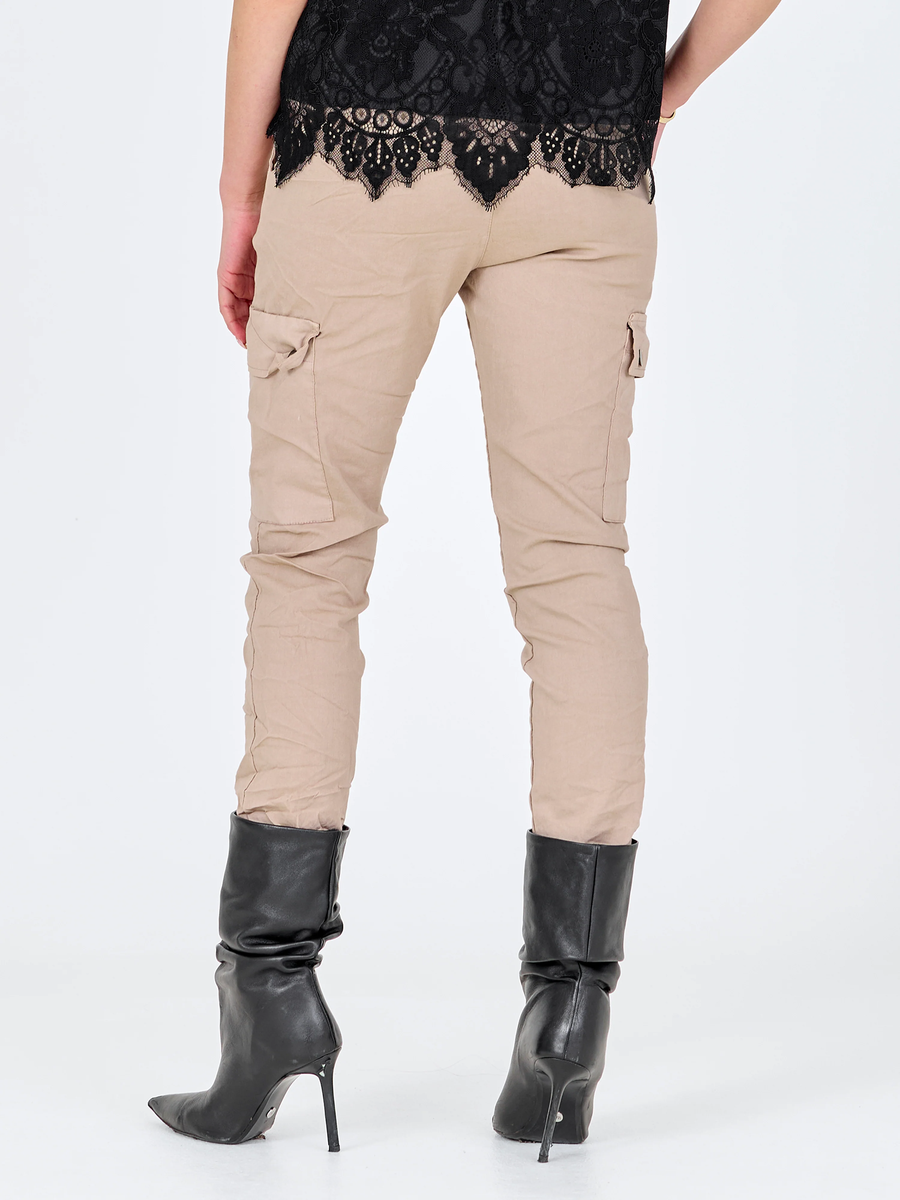 CARMEN cargo trousers - Seasand - Image 5