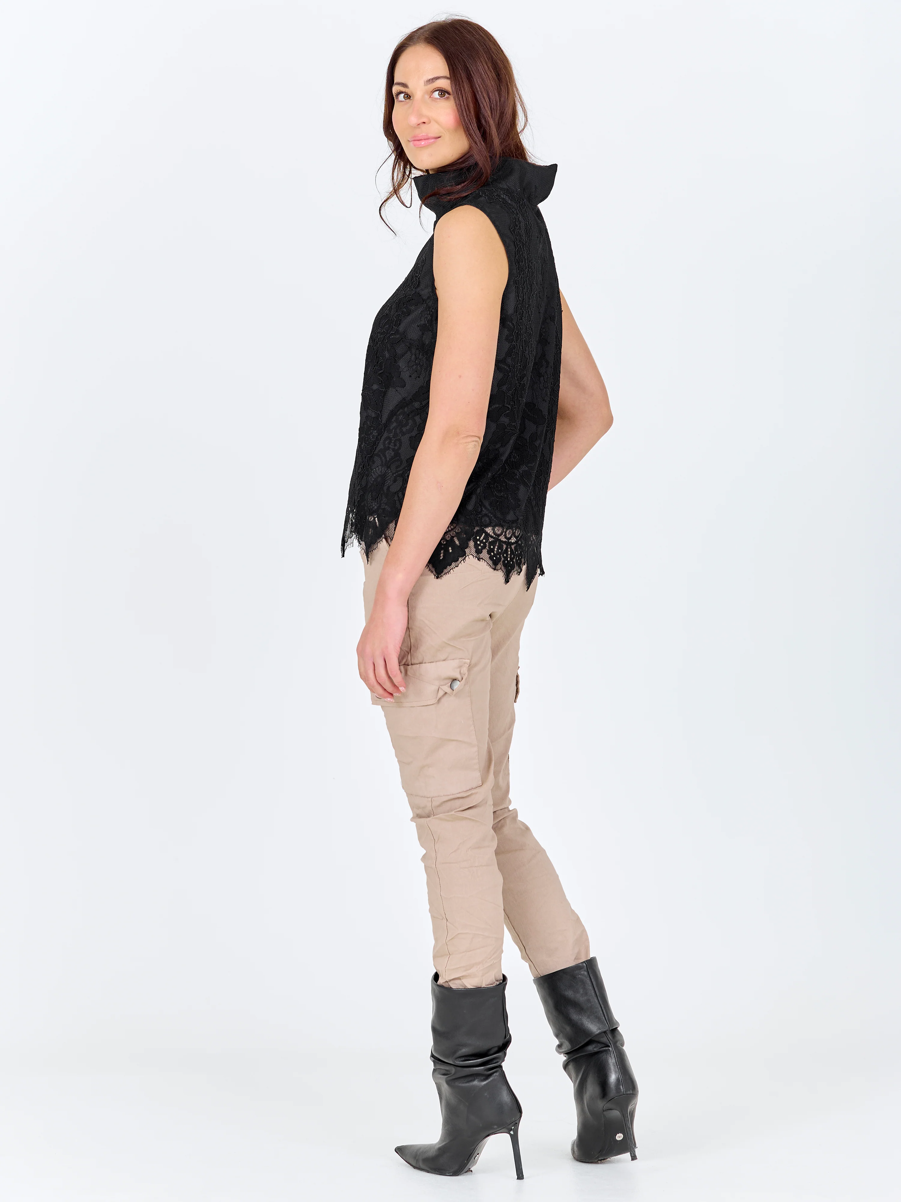 CARMEN cargo trousers - Seasand - Image 6
