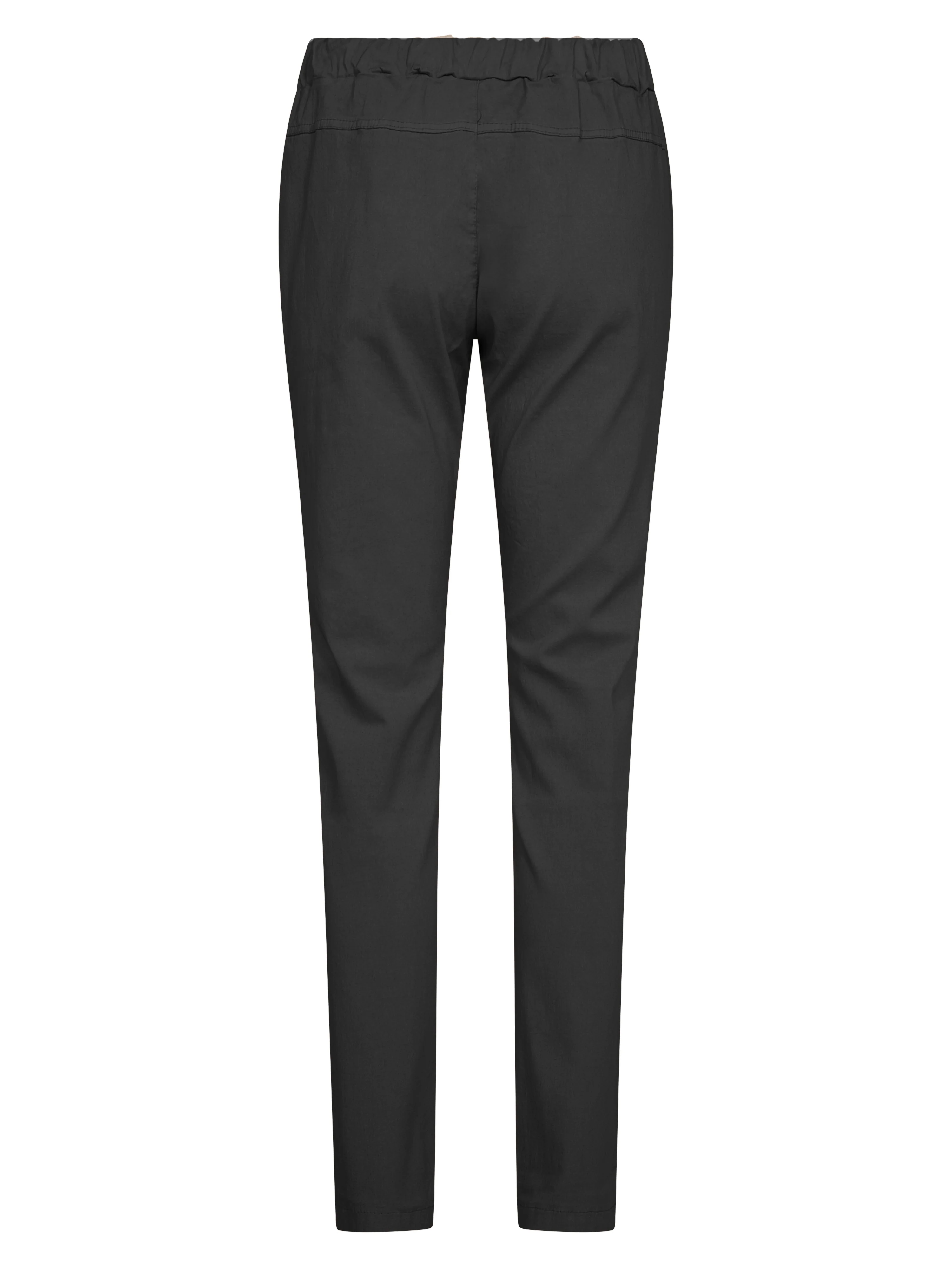 CARMEN plain trousers - Black - Image 7