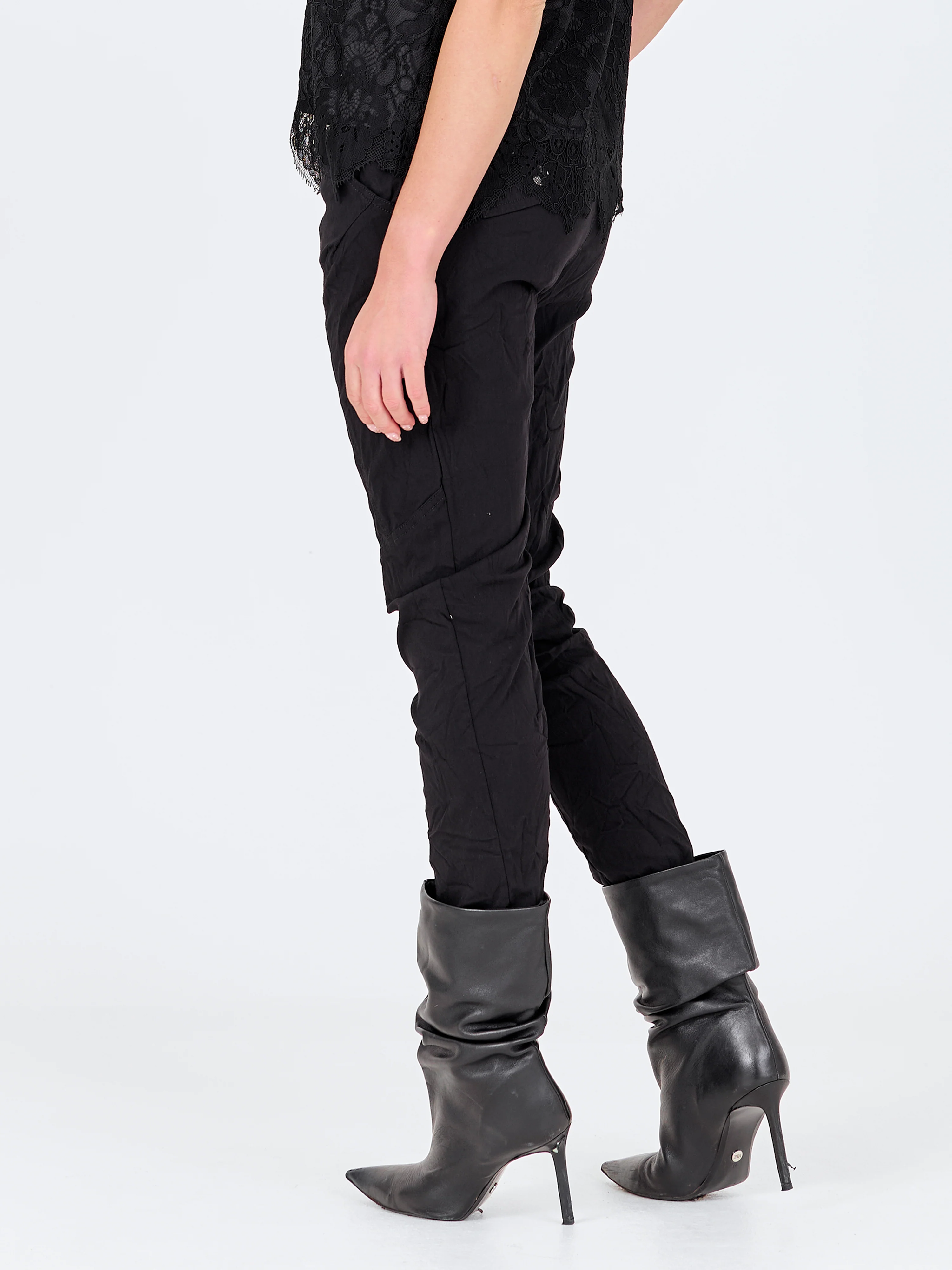 TRILLE trousers - Black - Image 5