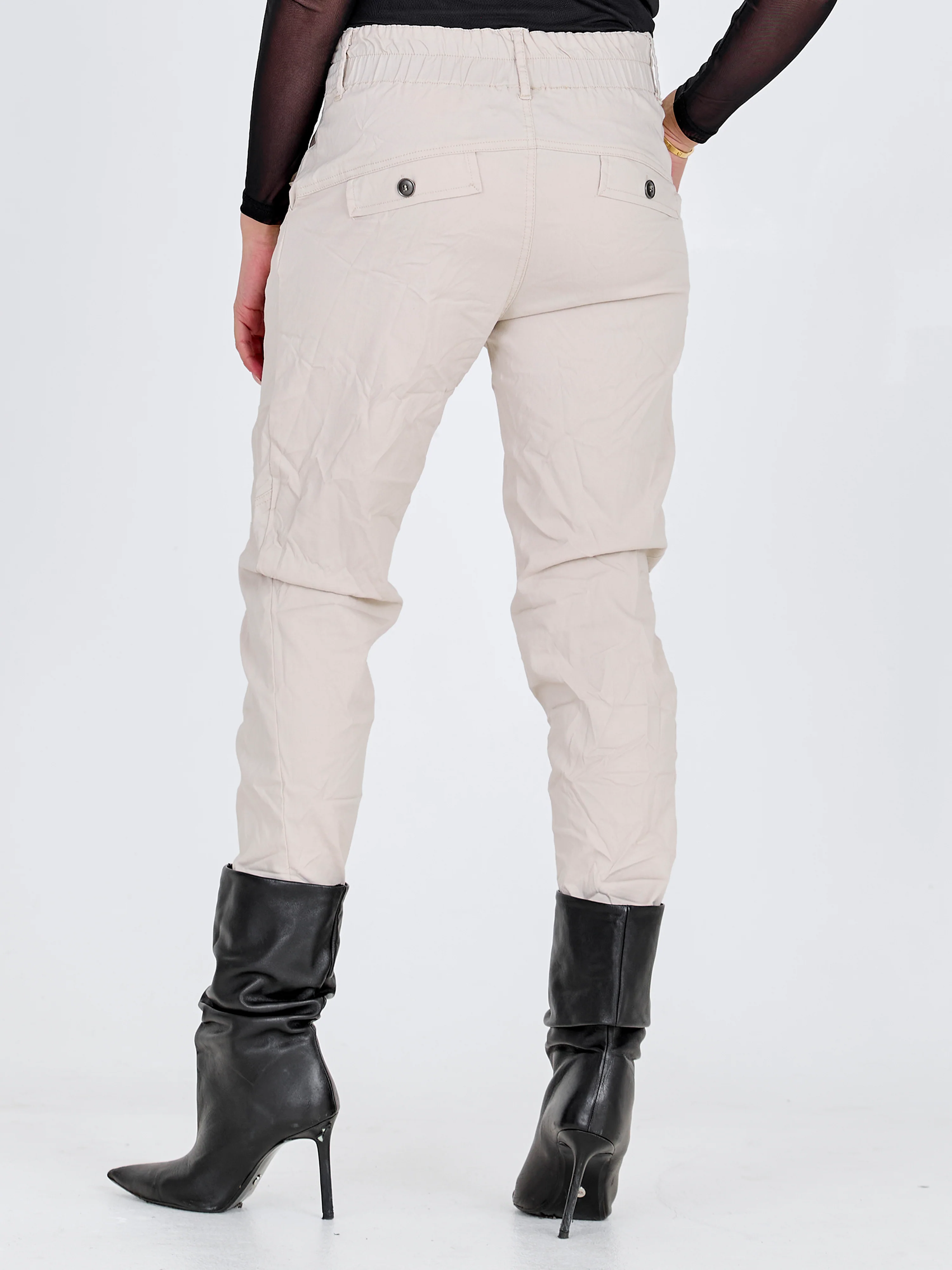 TRILLE trousers - Bone - Image 5