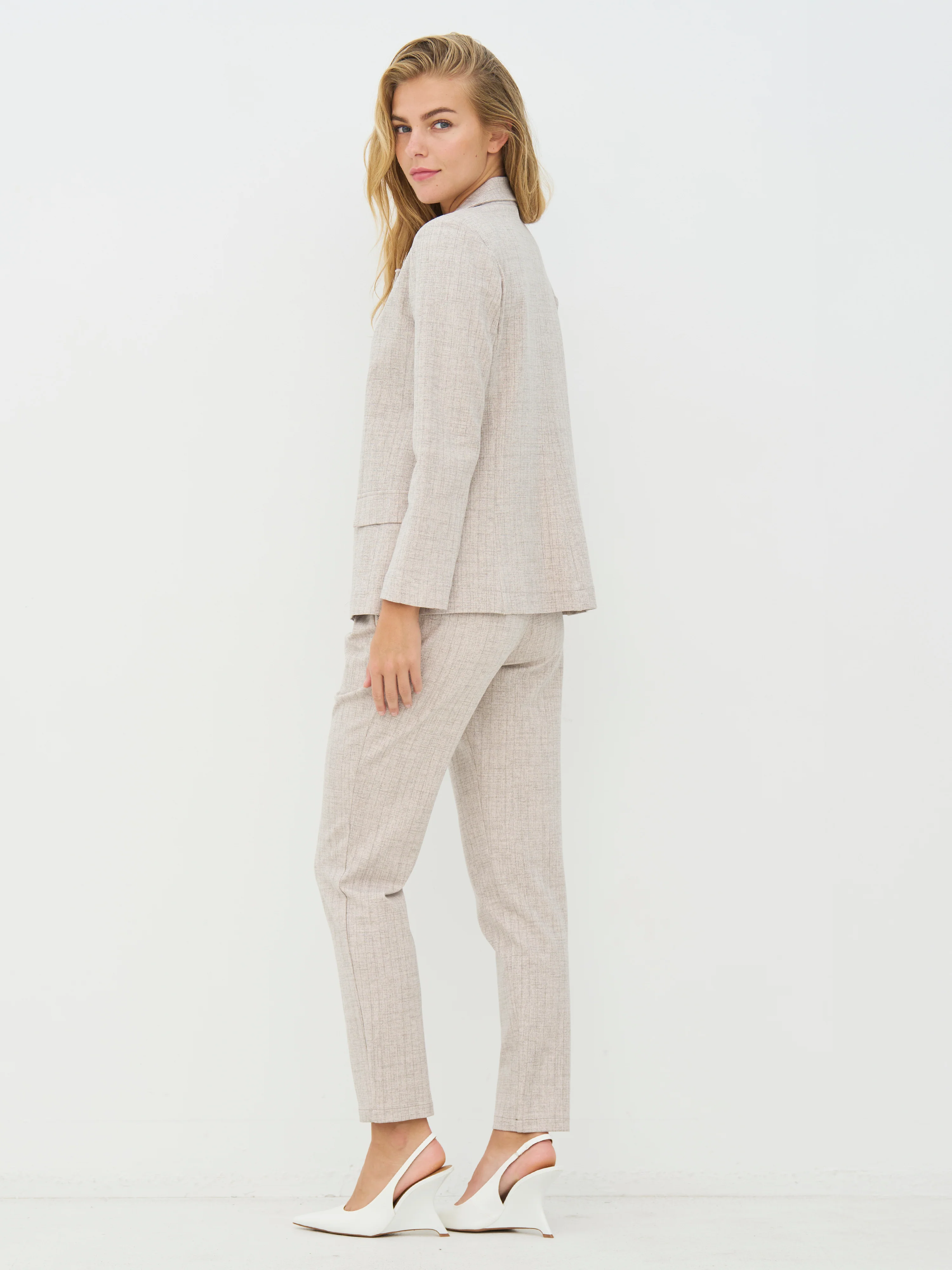 COMMY blazer - Bone mix - Image 4