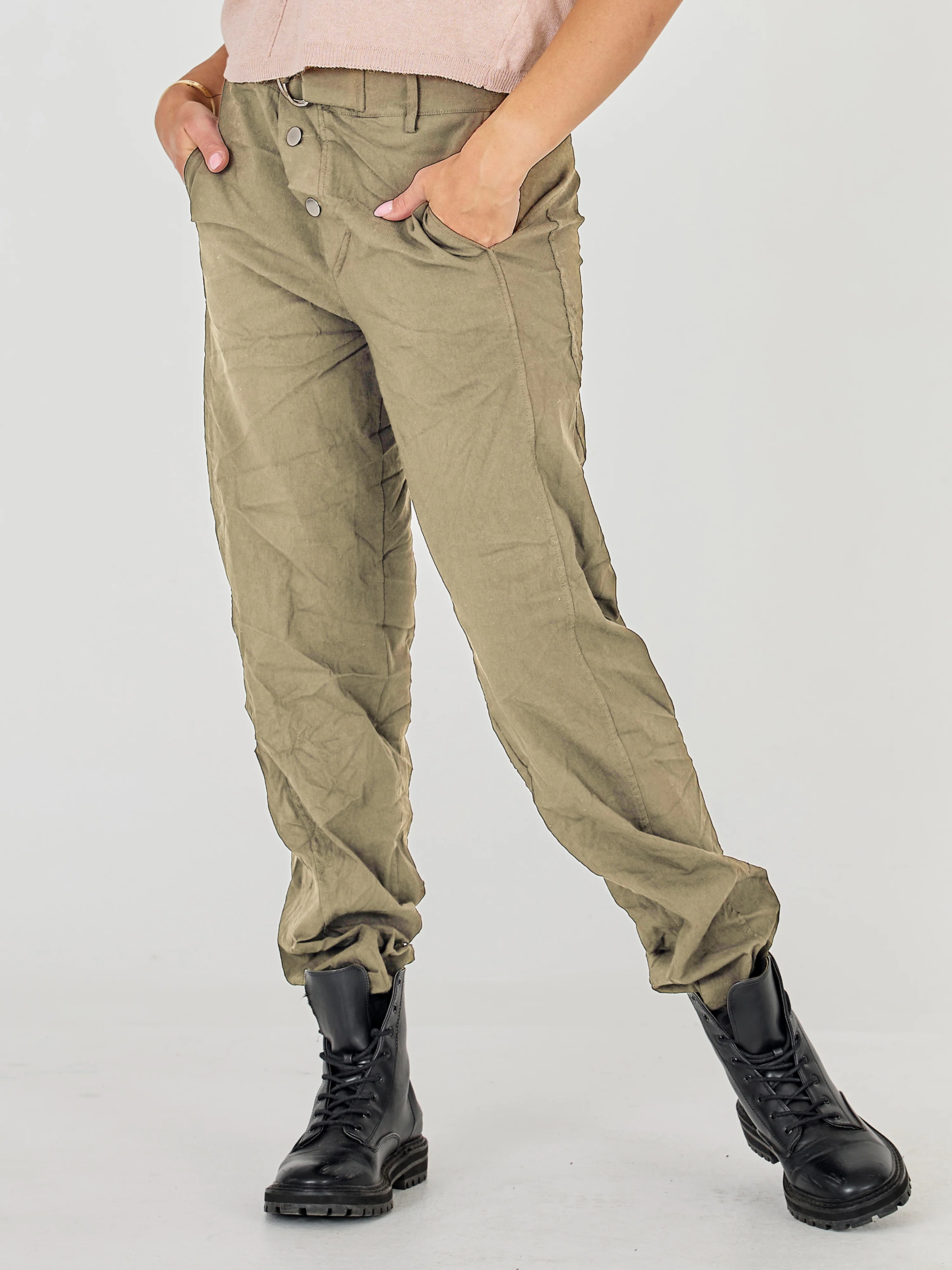 Jane Trousers - Army - Image 3