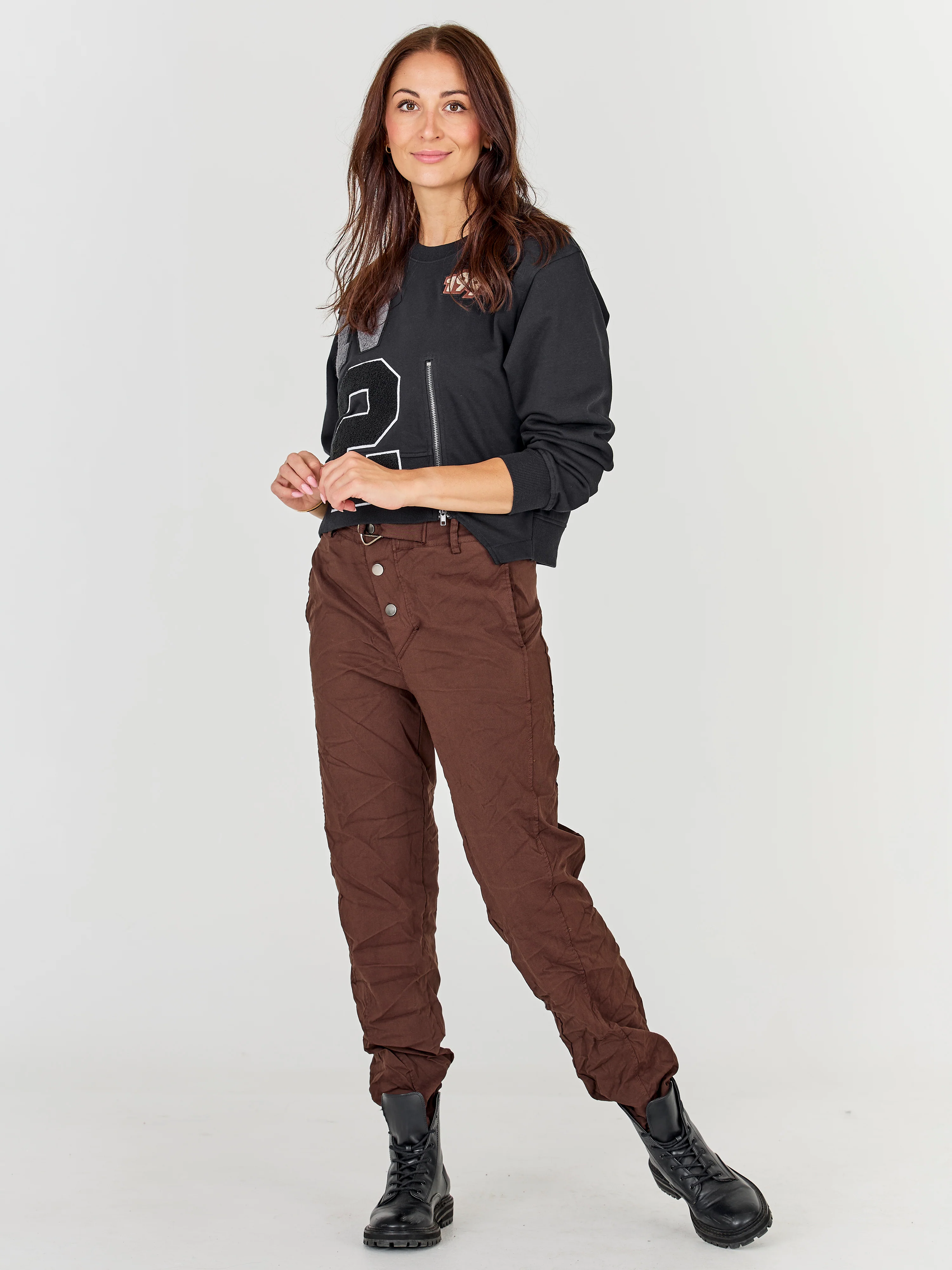 Jane Trousers - Brown - Image 4