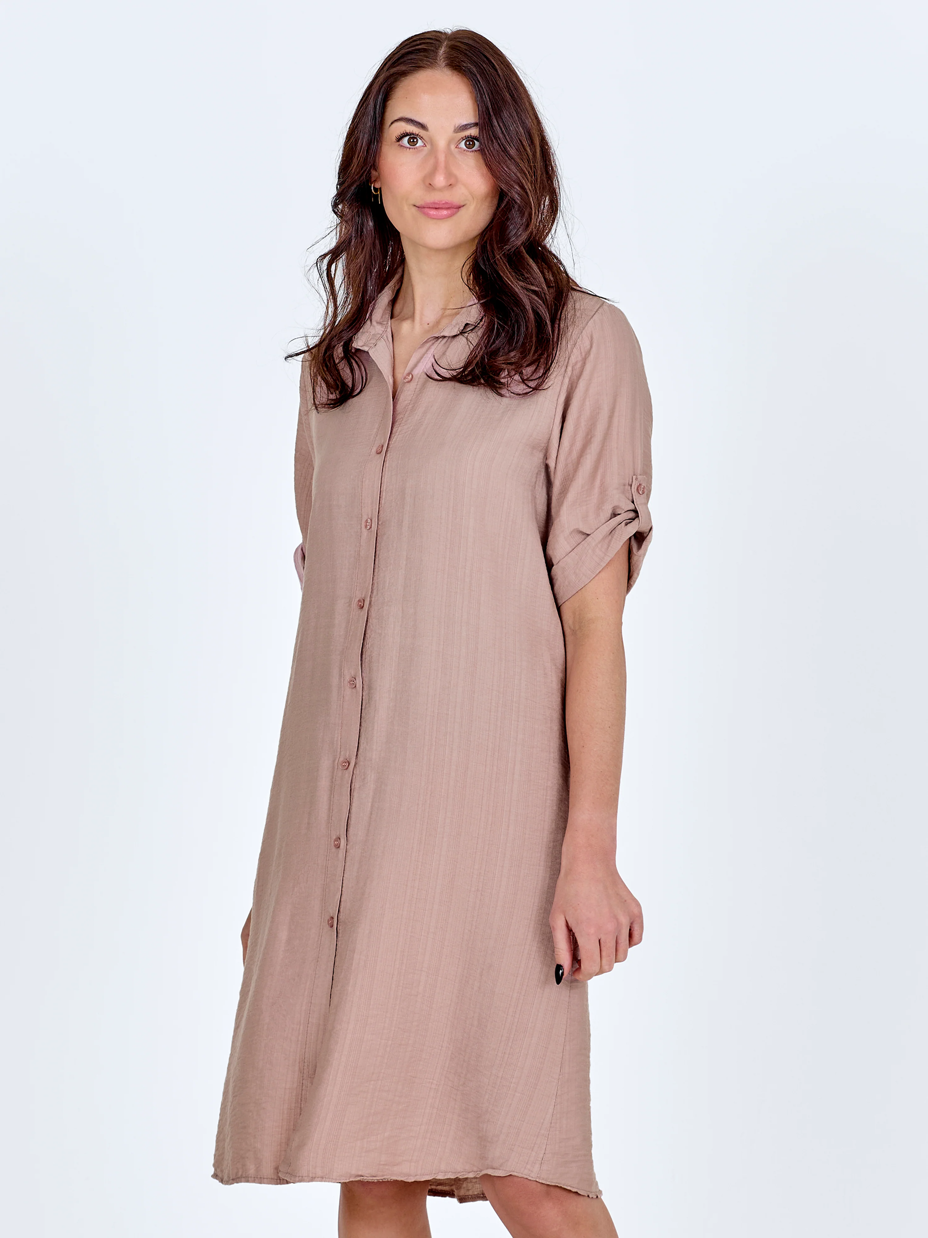 CAITLIN Tunic dress - Rose - Image 3