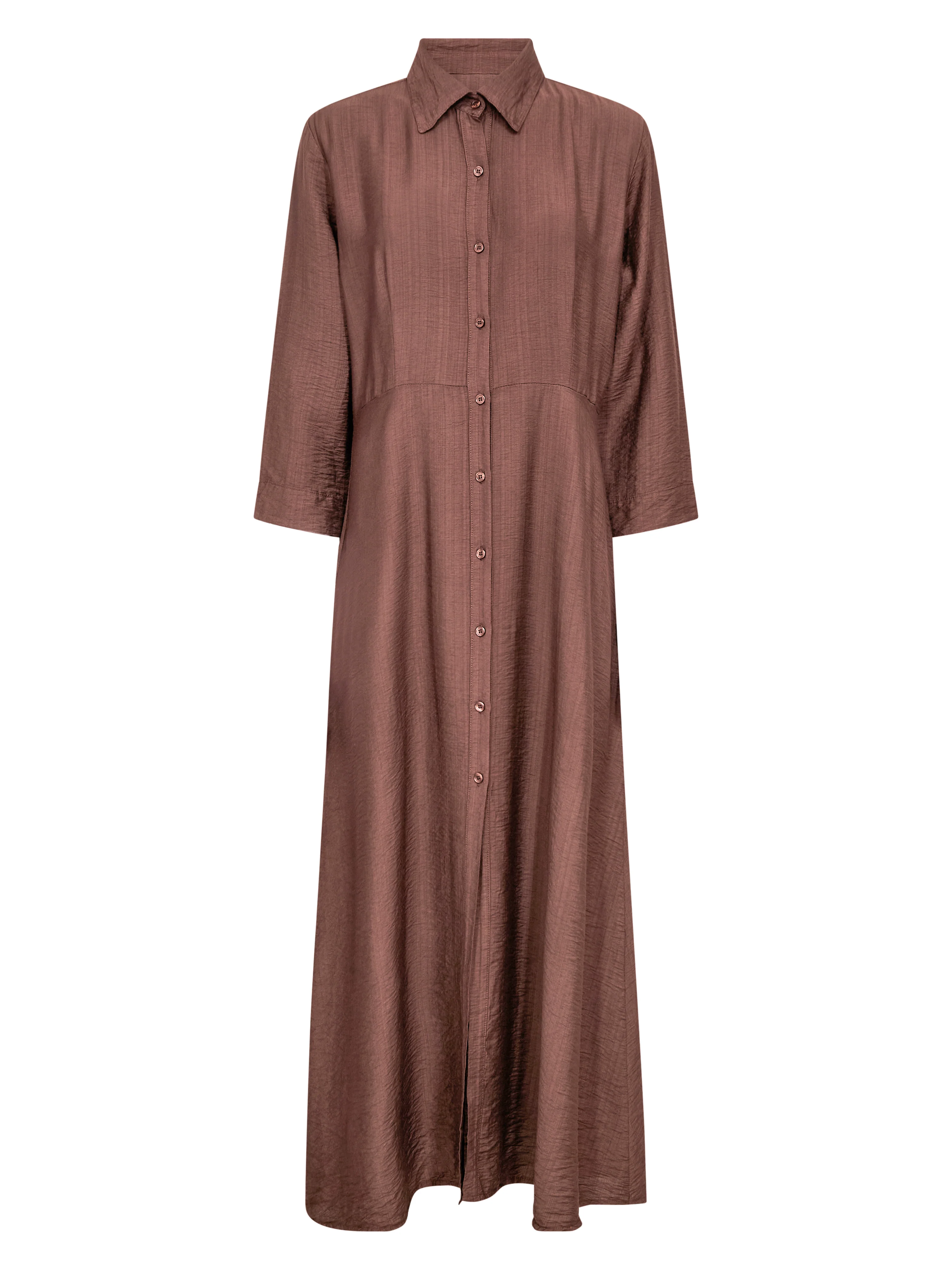 CAITLIN Long Dress - Brown