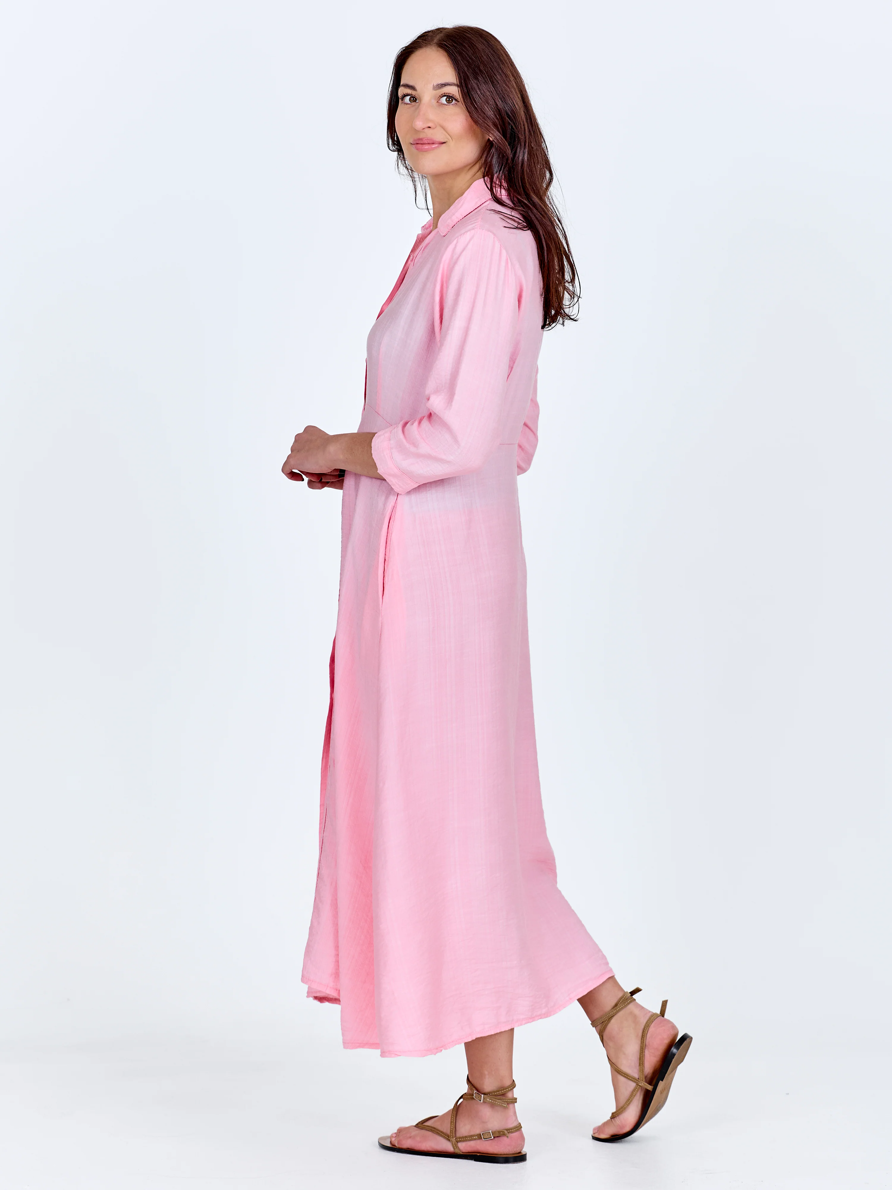 CAITLIN Long Dress - Pink - Image 4