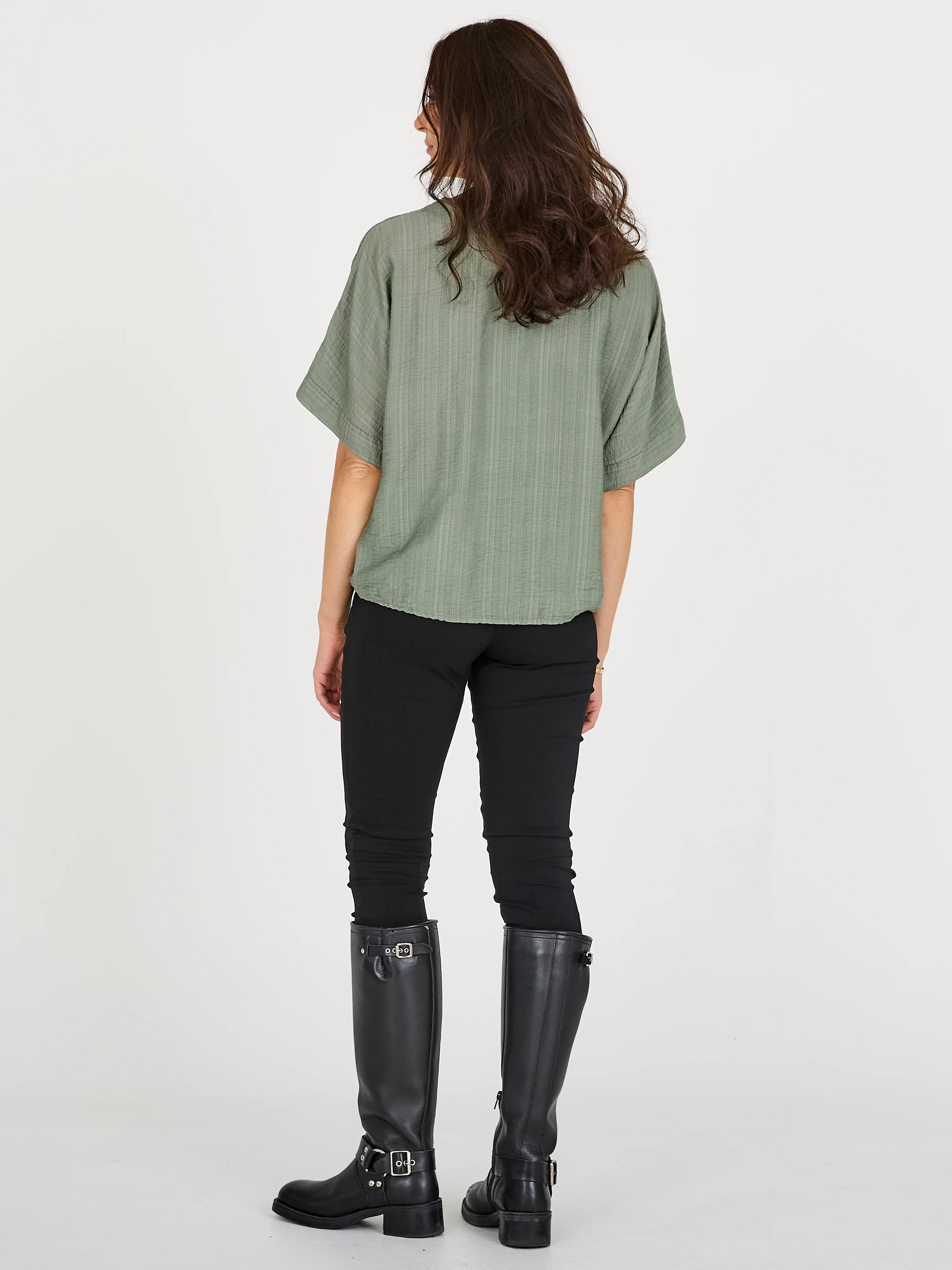 CINDA blouse - Army - Image 4