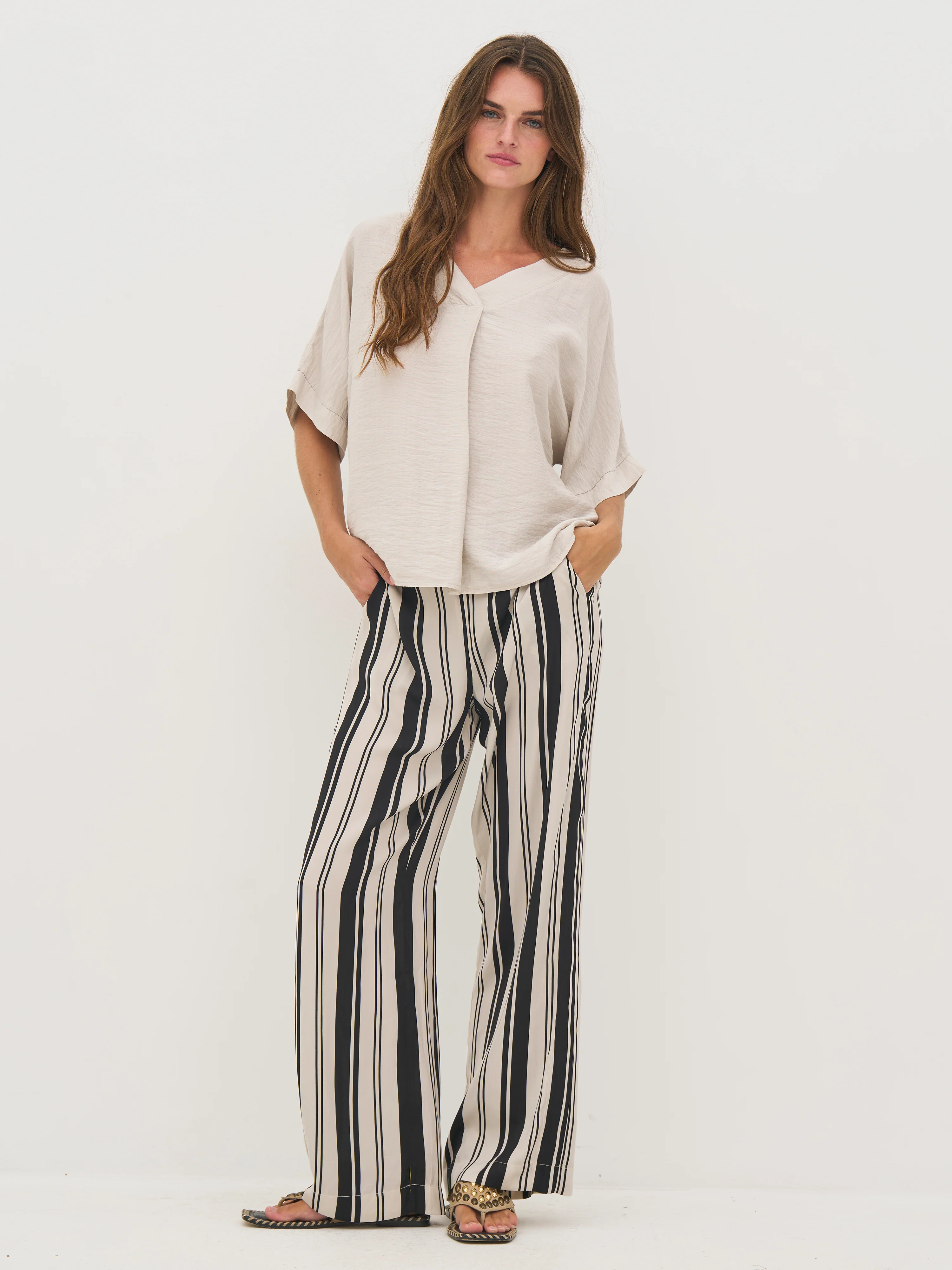 CINDA blouse - Bone - Image 3