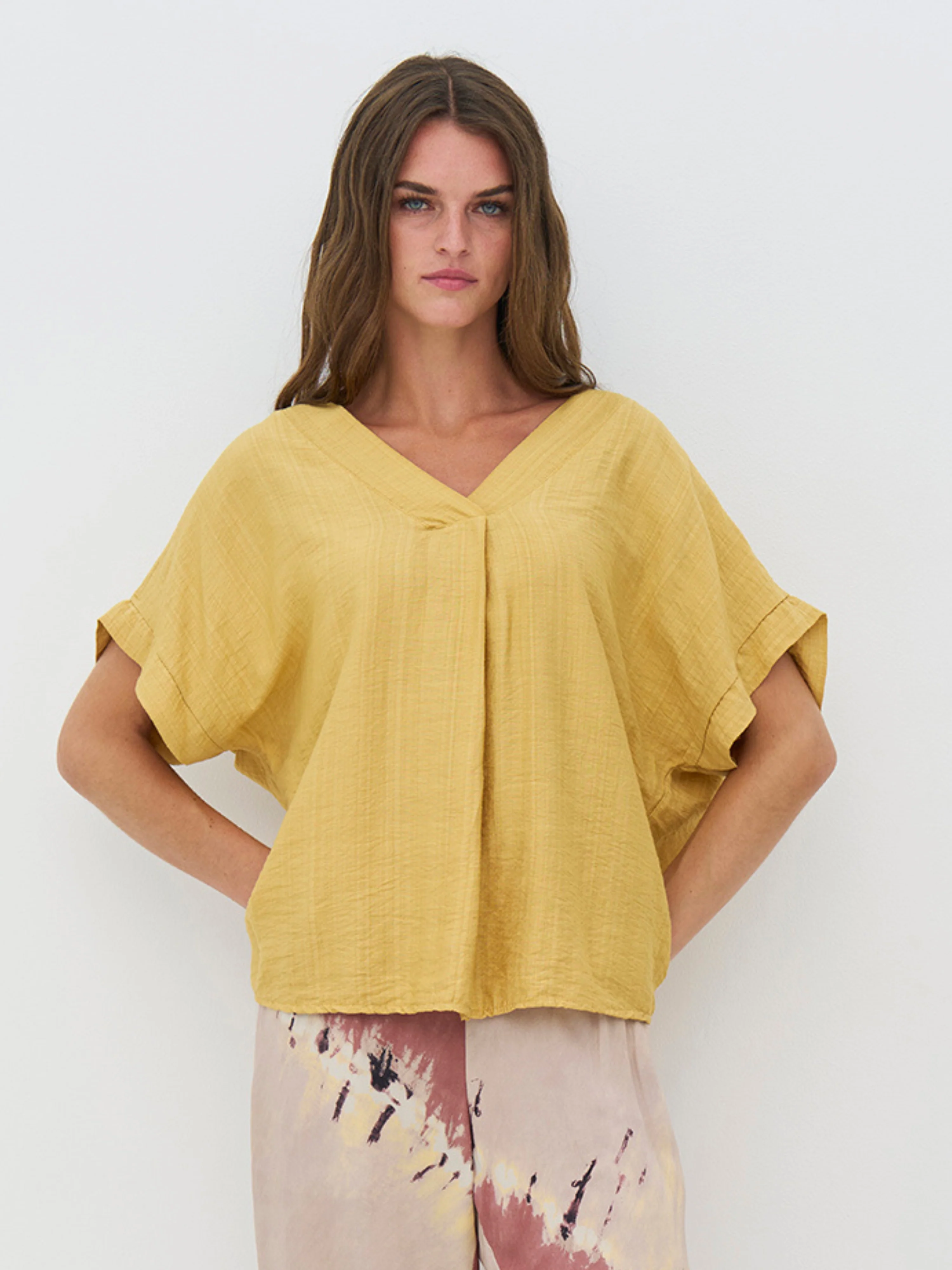 CINDA blouse - Honey - Image 2