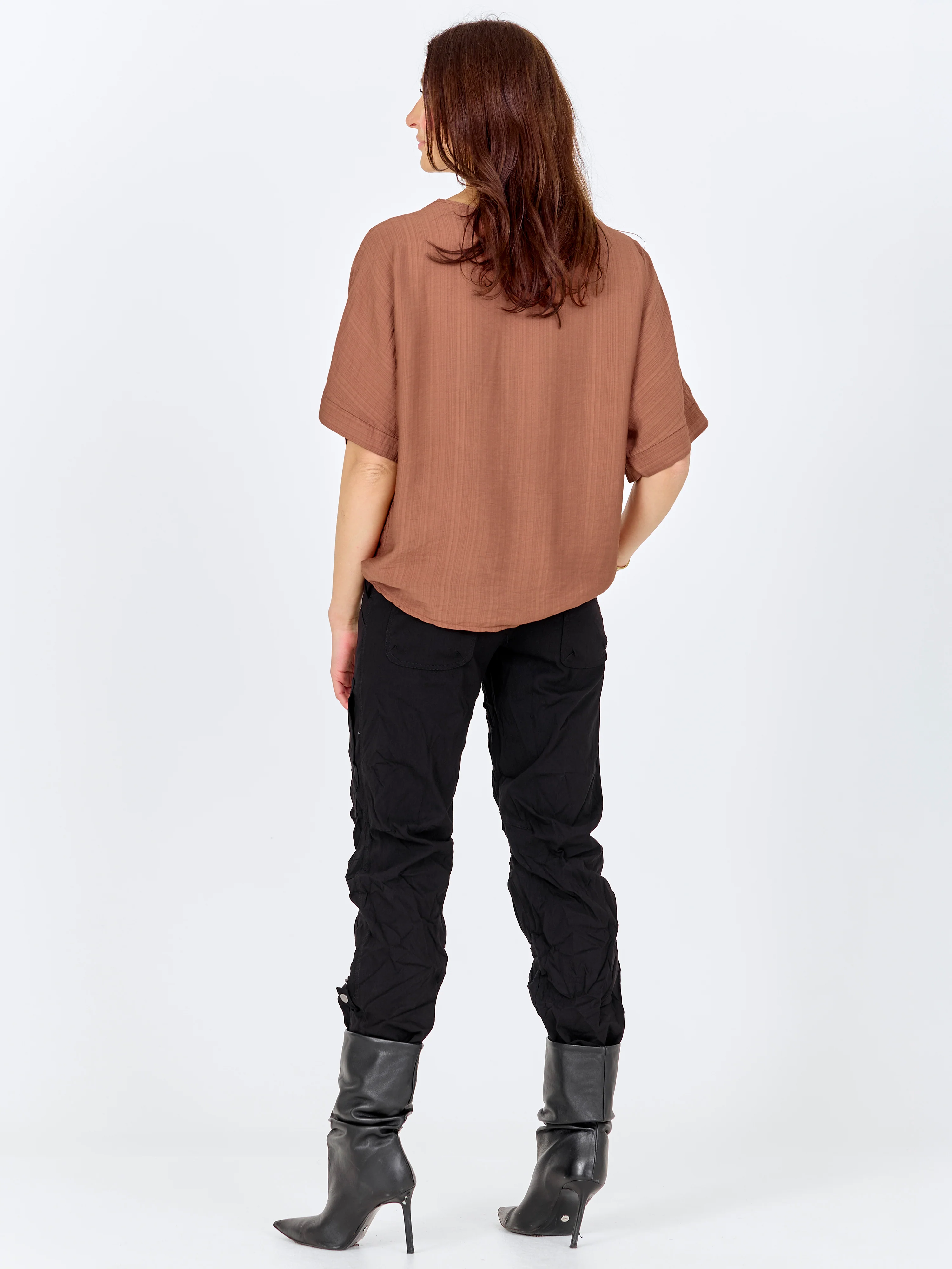 CINDA blouse - Marsala - Image 4