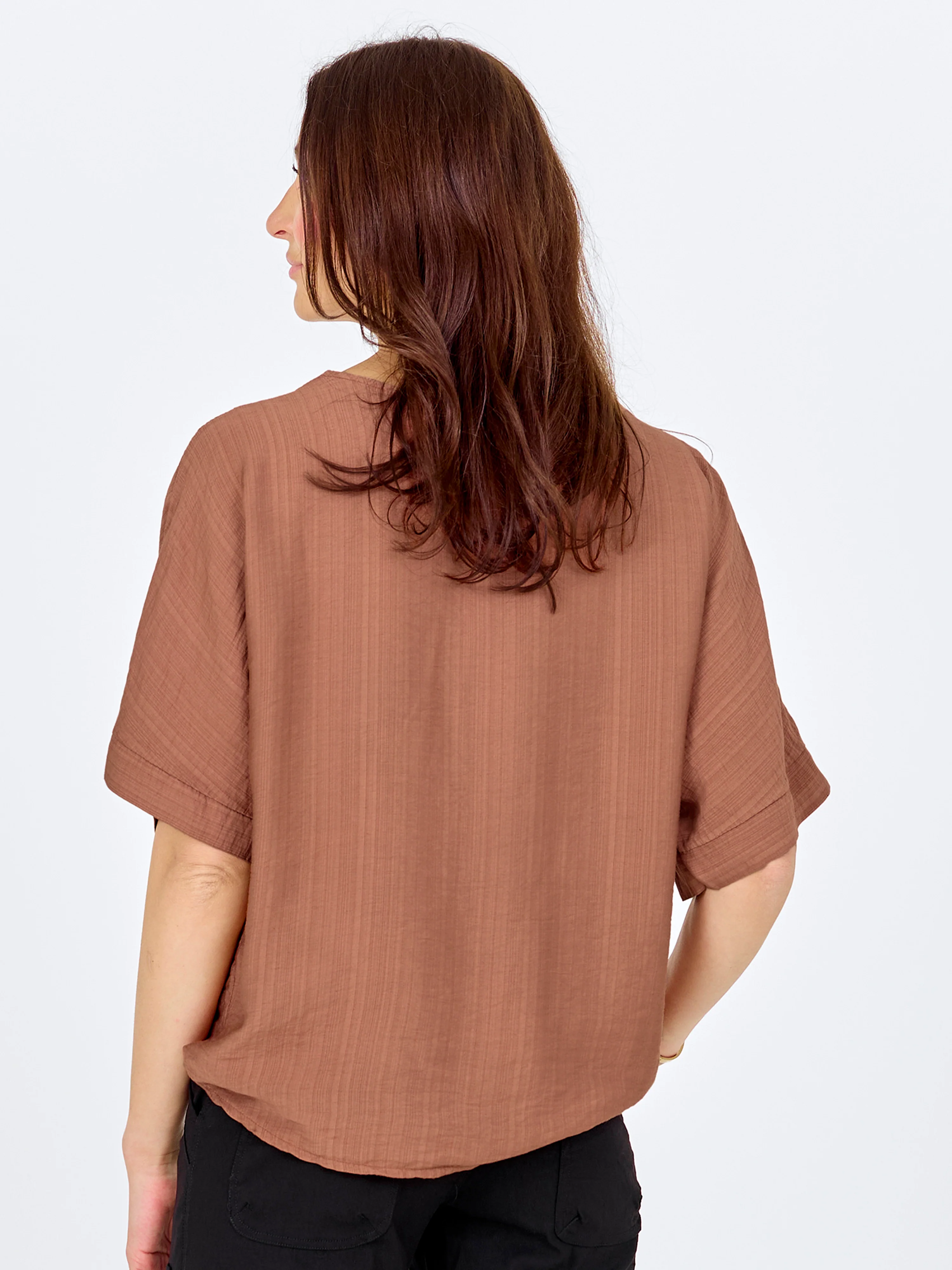 CINDA blouse - Marsala - Image 5