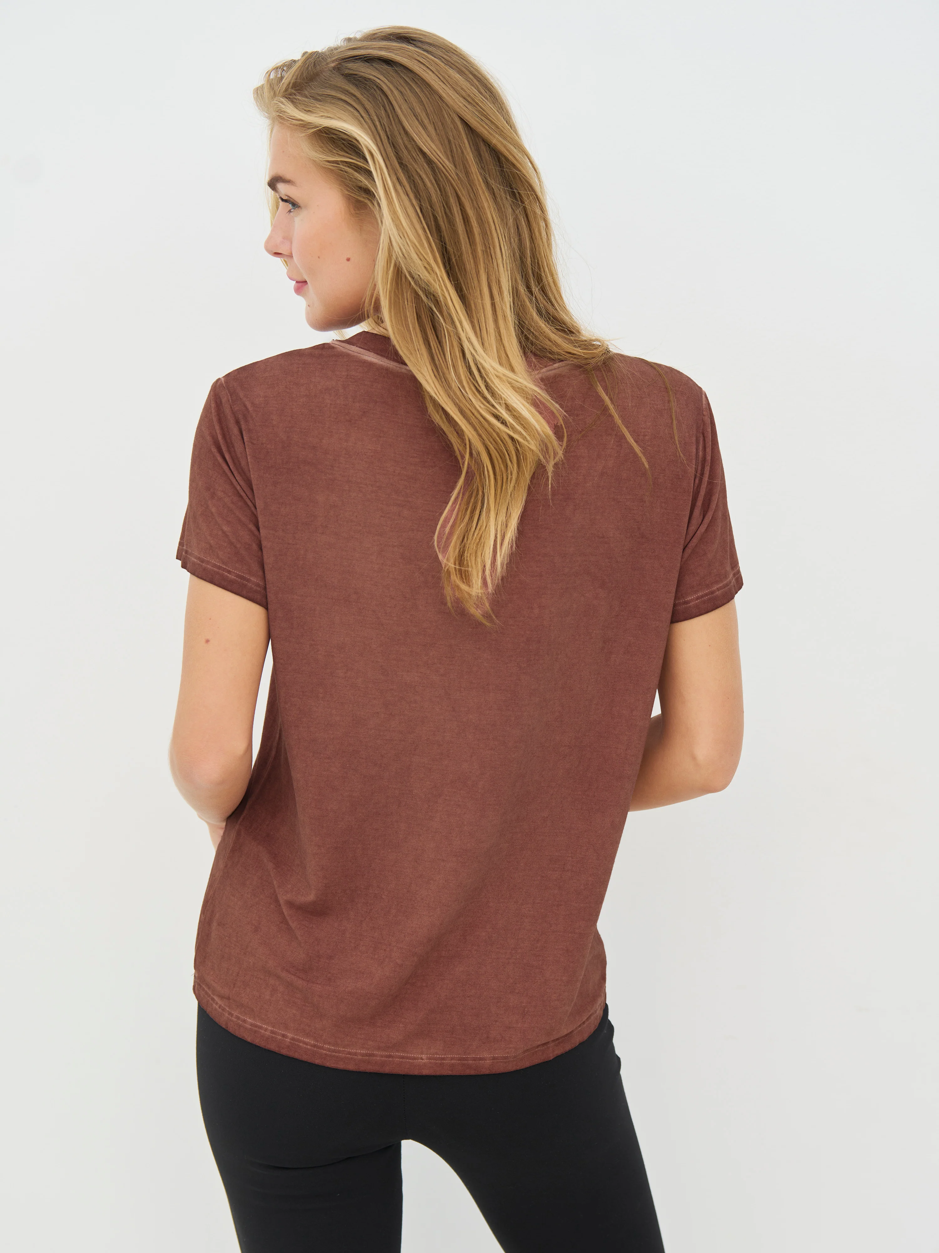 CAYLA Ruth Tee - Marsala - Image 4