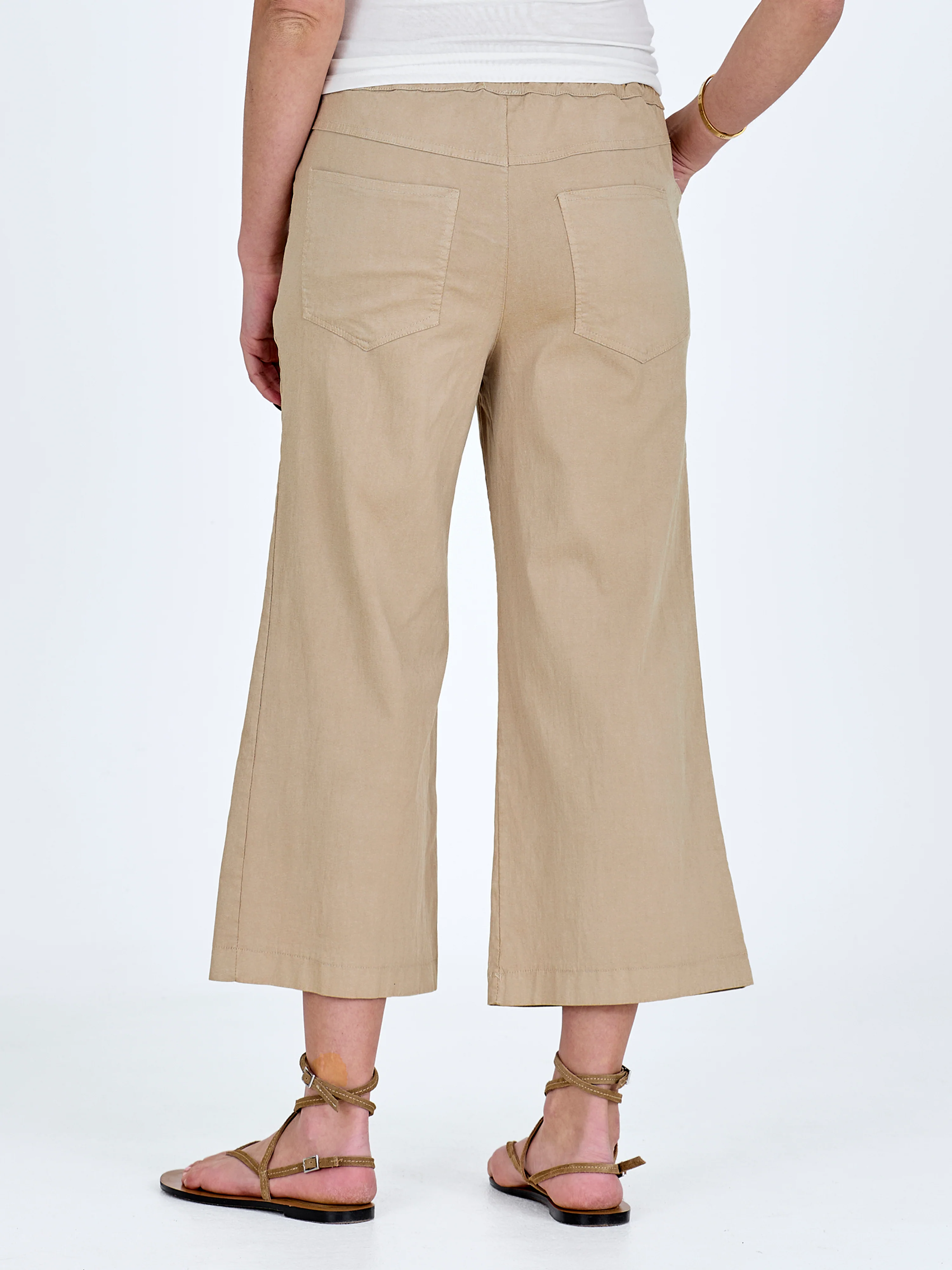 Ziga Culotte Trousers - Seasand - Image 5