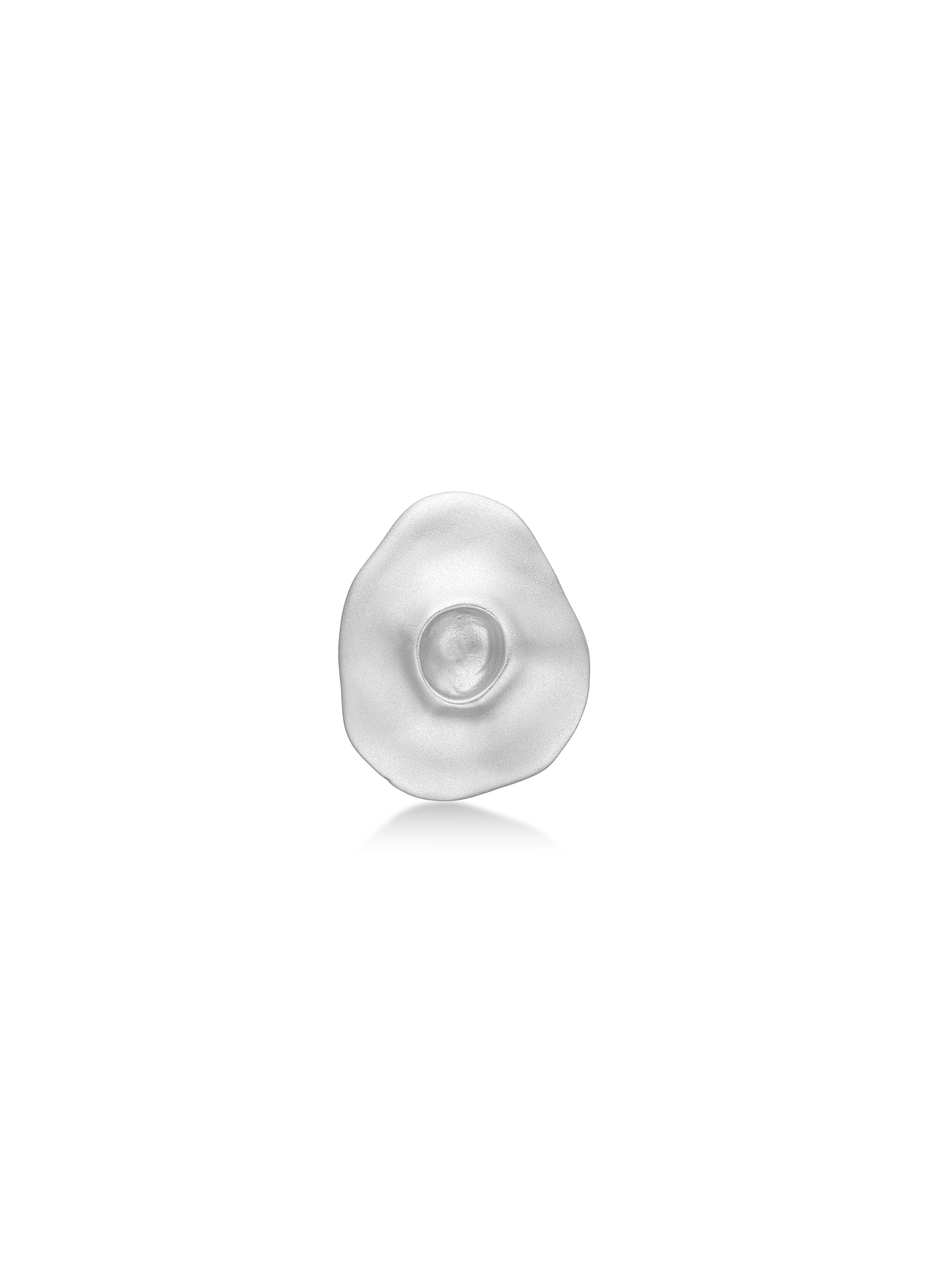 Moonwalk No. 4 Earring 1 pc - Silver