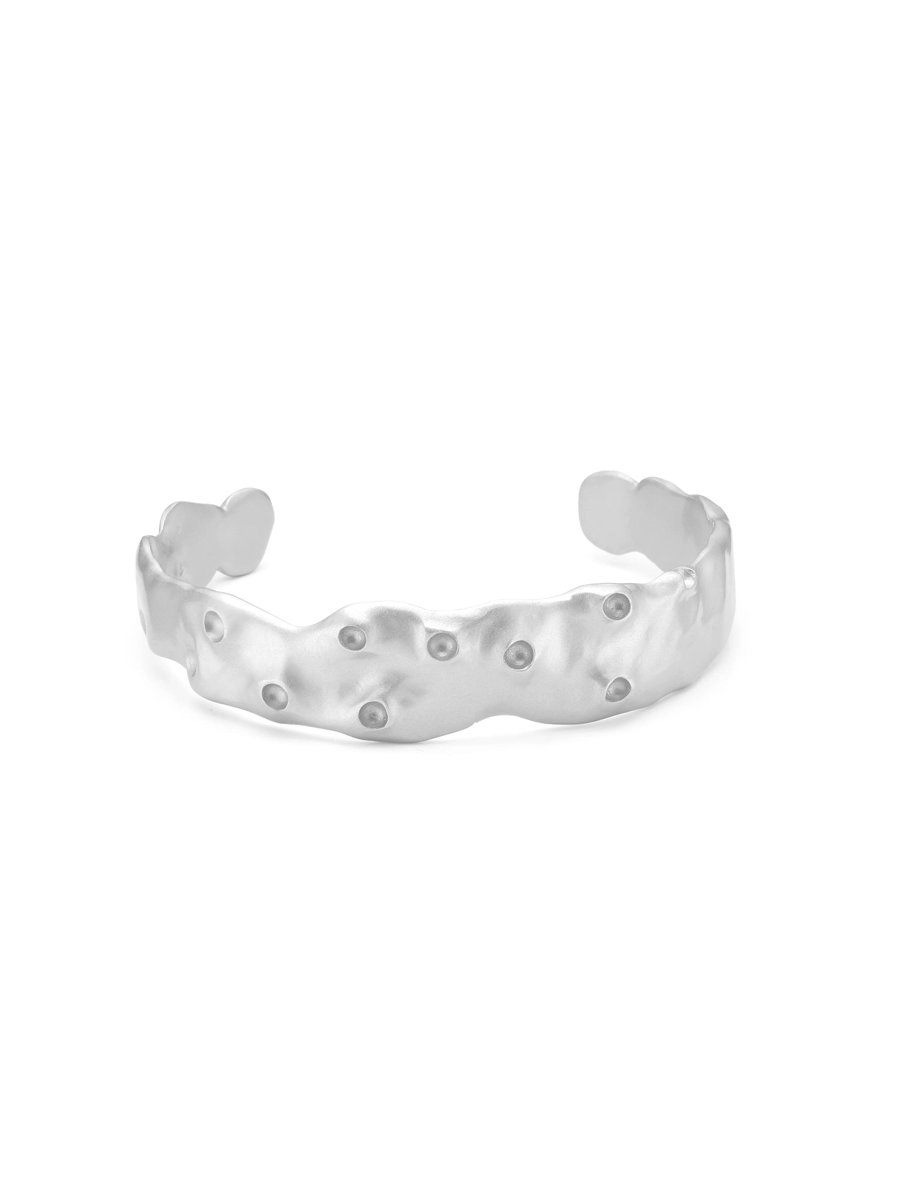 Moonwalk No. 2 Bangle - Silver