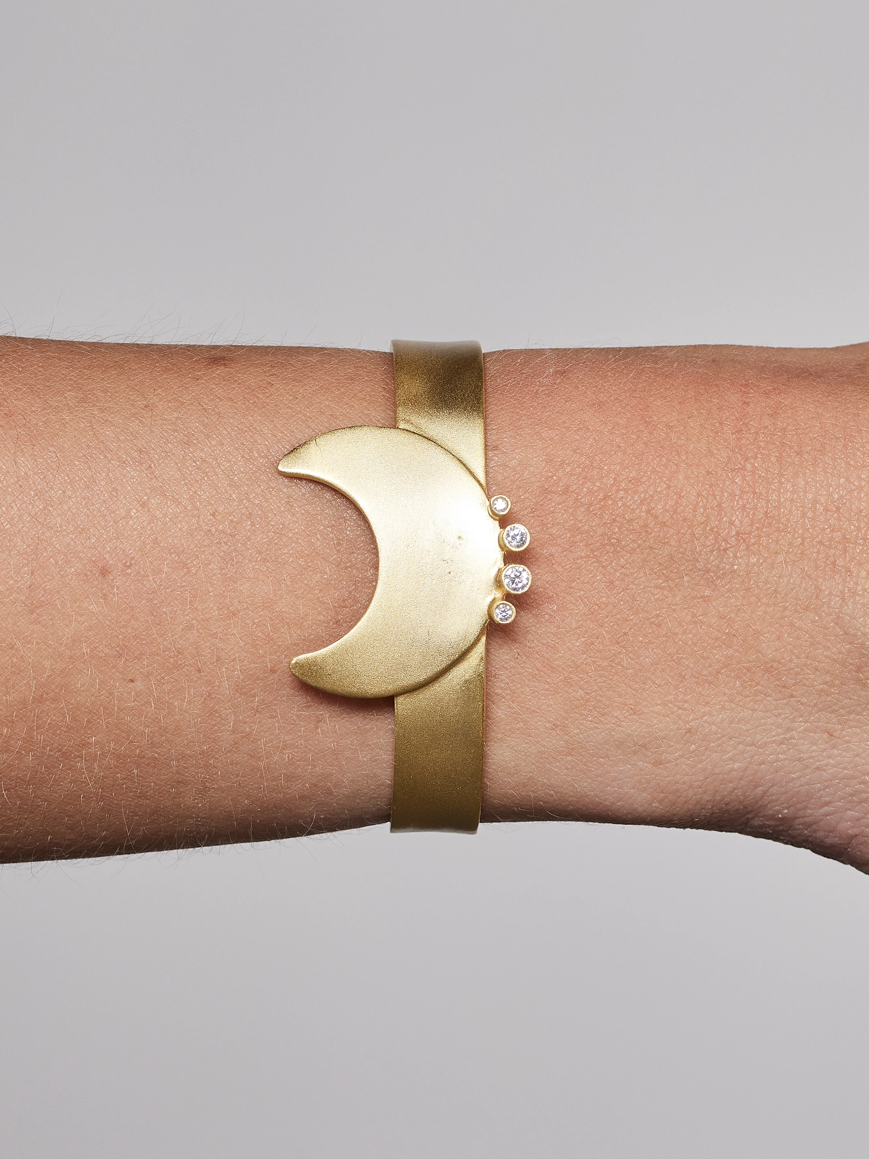 Moons No. 1 Bangle - Gold - Image 2