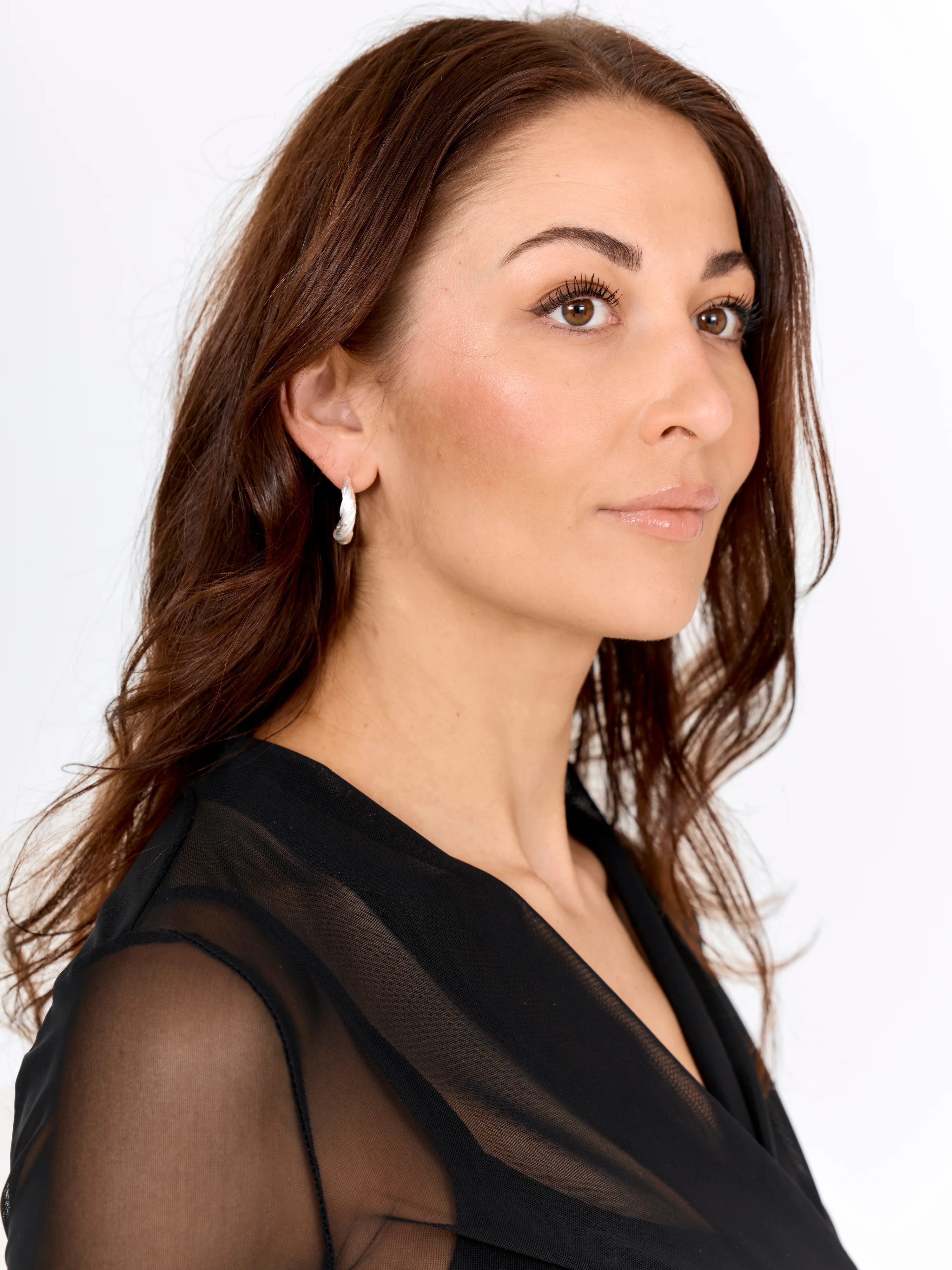 HIKU hoops no. 4 - Silver - Image 2