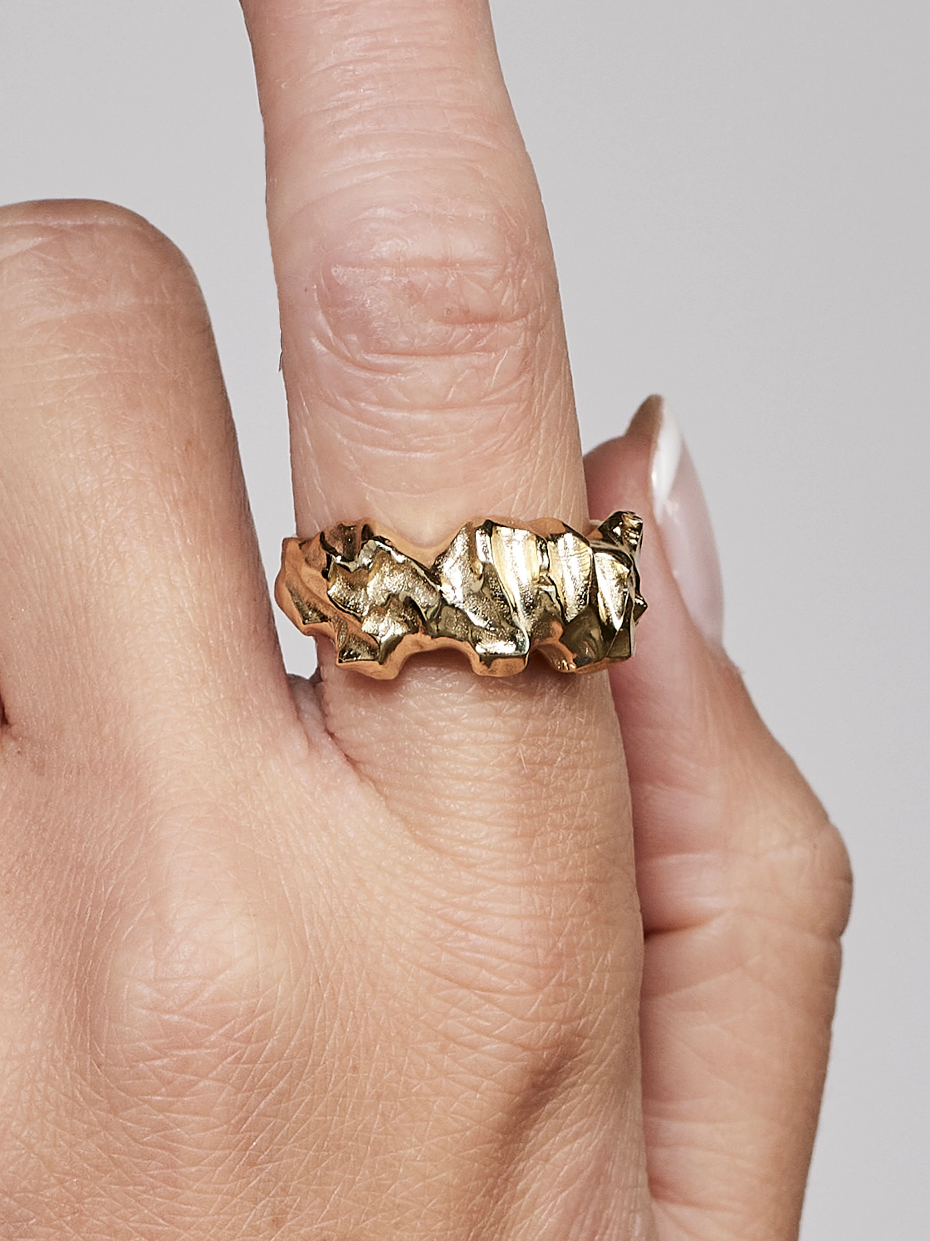 Cave No. 8 Ring - Gold - Image 2