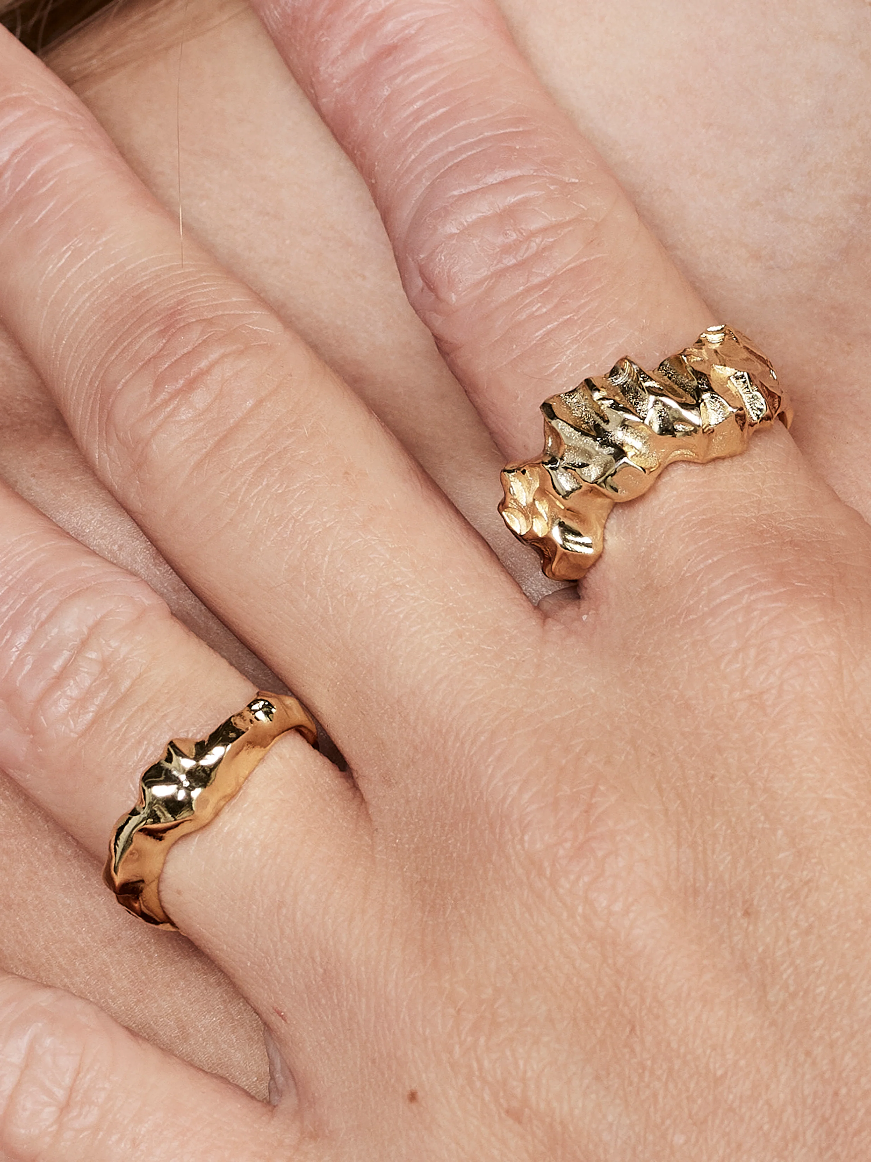 Cave No. 8 Ring - Gold - Image 3