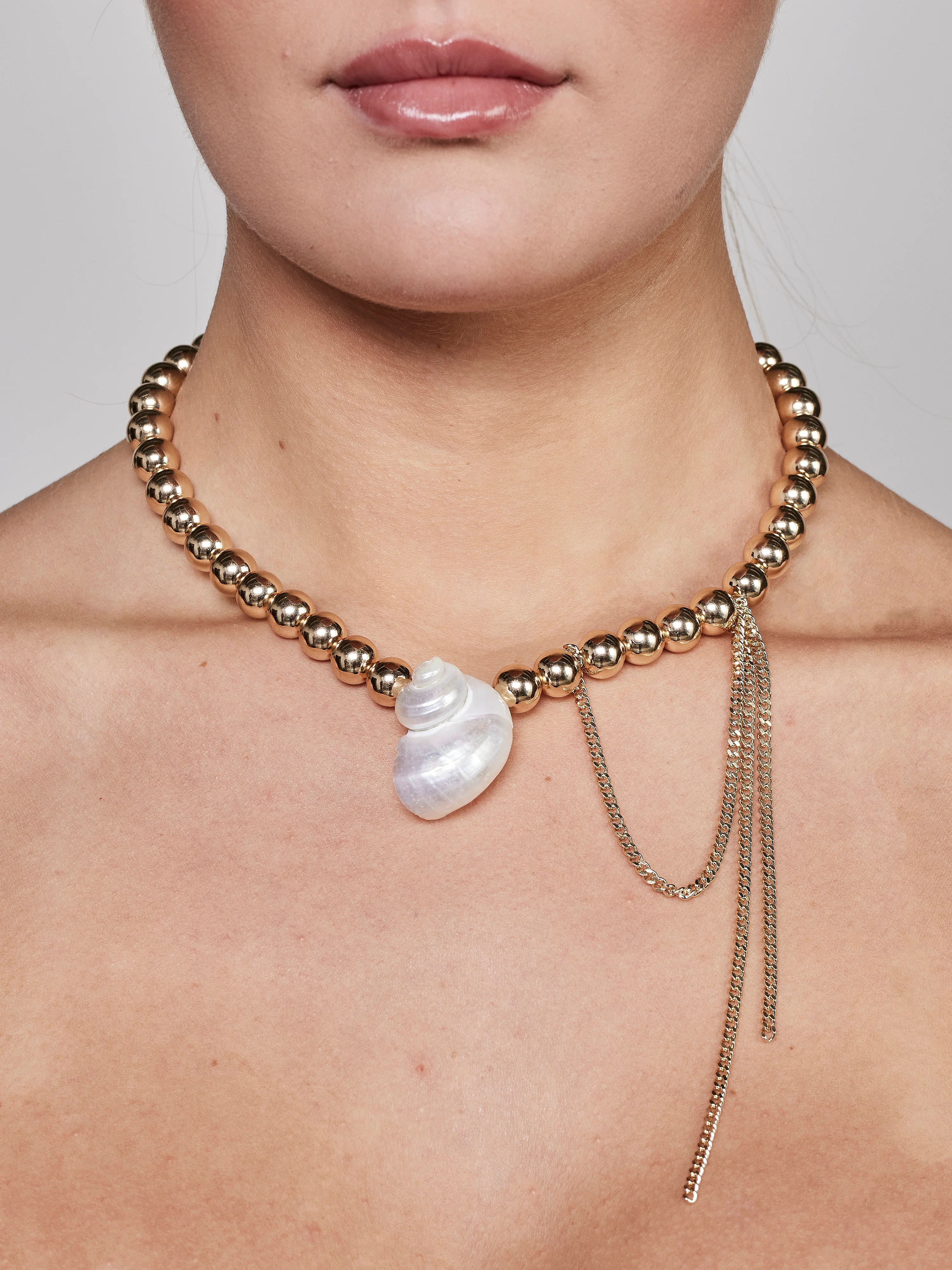 Cave No. 9 Necklace - Gold - Image 2