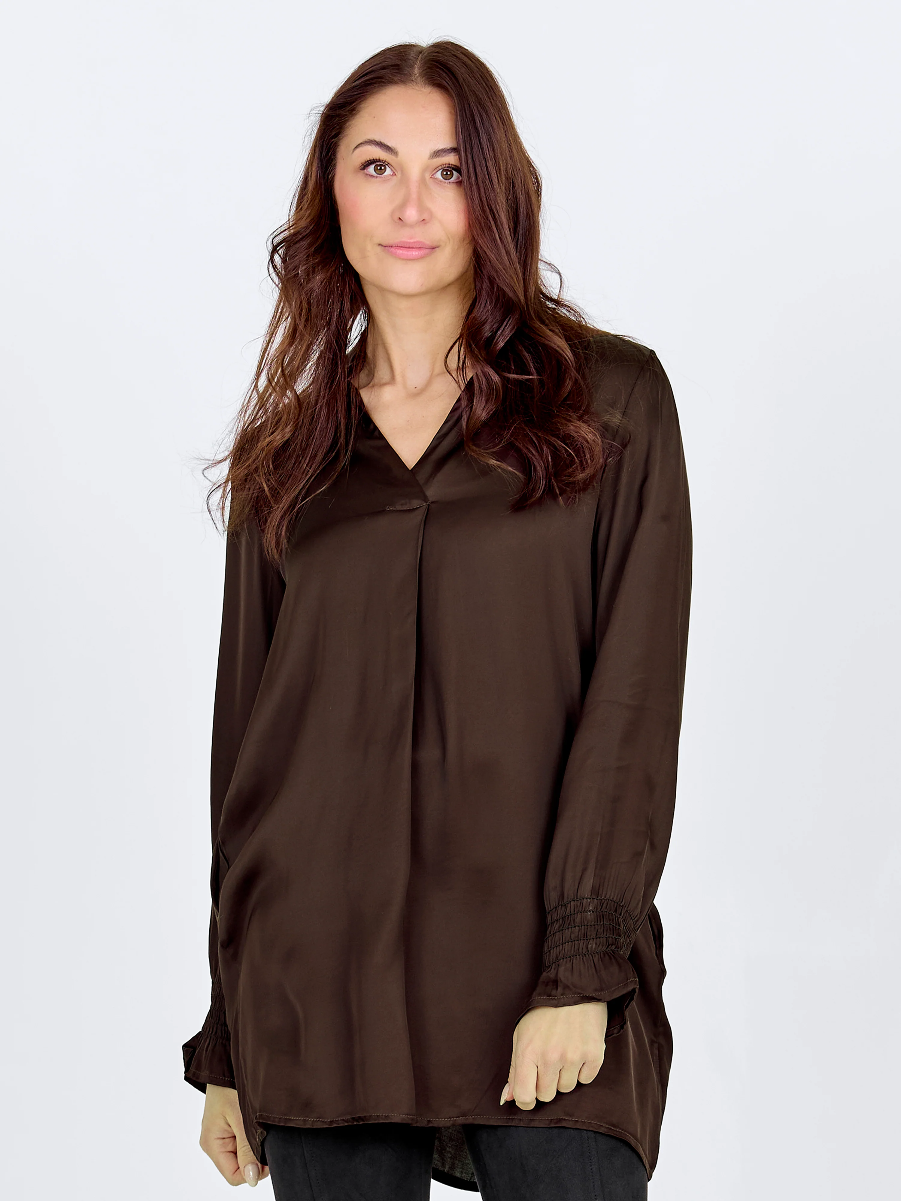 NADA tunic - Dark Brown - Image 3