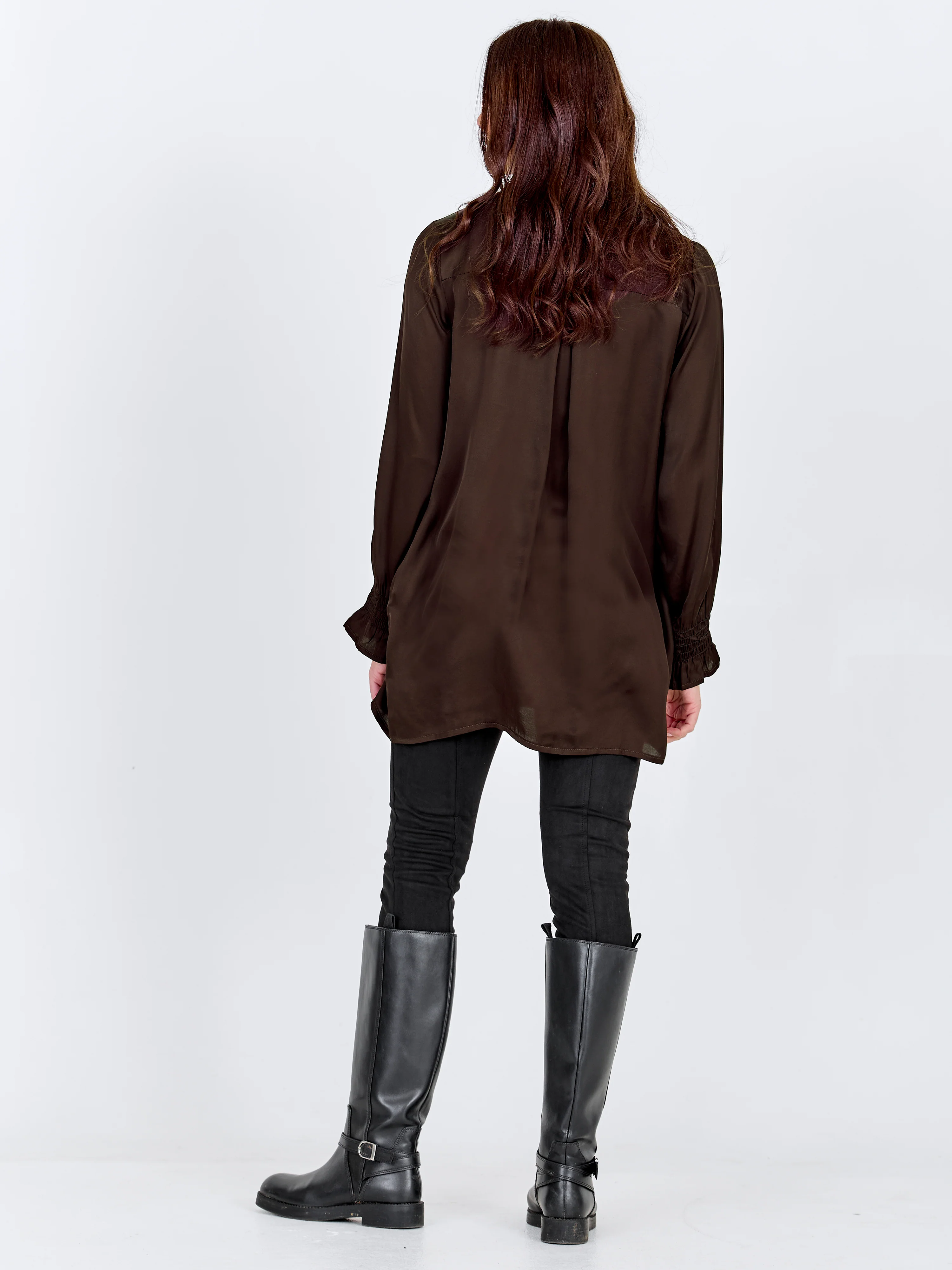 NADA tunic - Dark Brown - Image 4