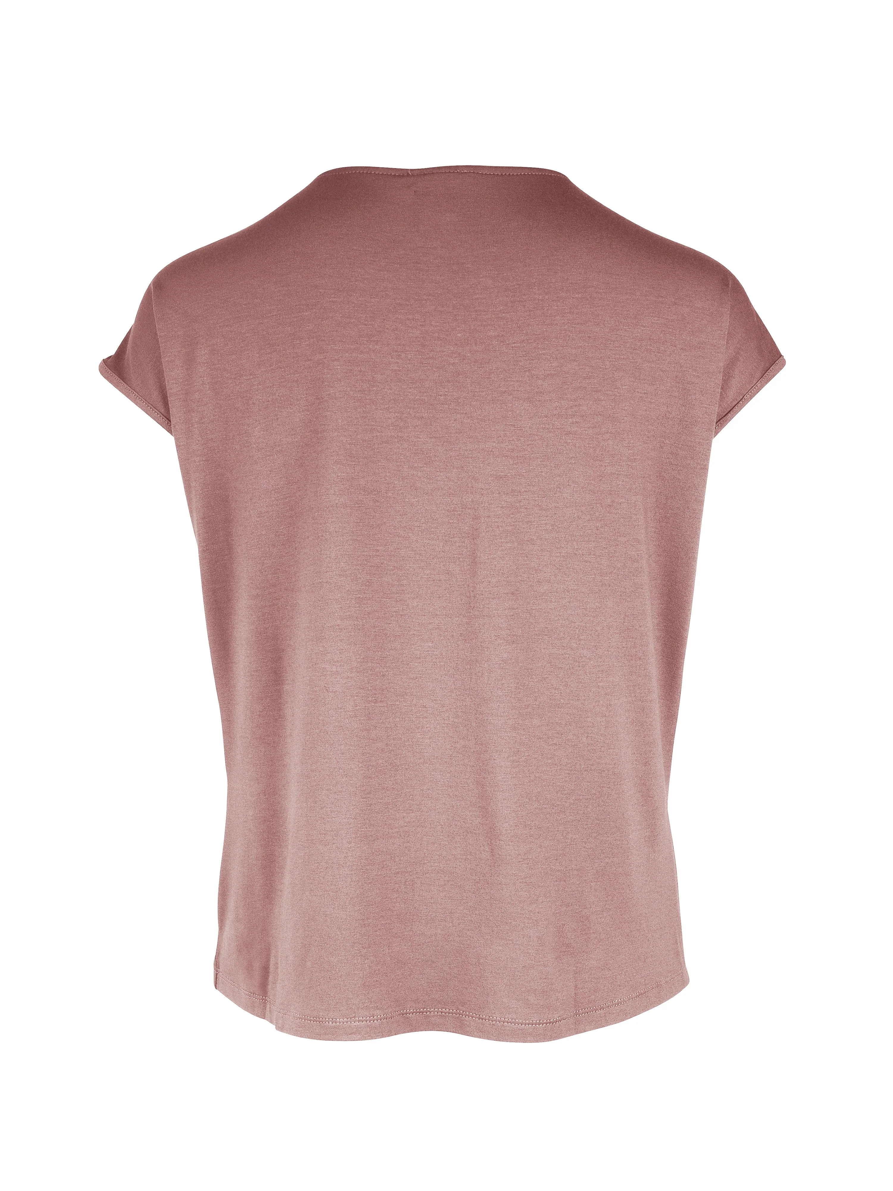 YASMI v-neck t-shirt - Rose - Image 4
