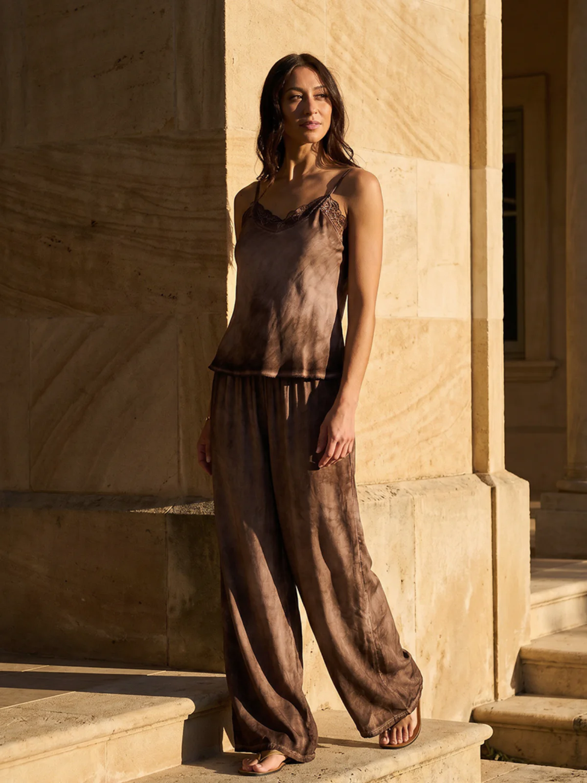 ZALLY top - Brown - Image 3
