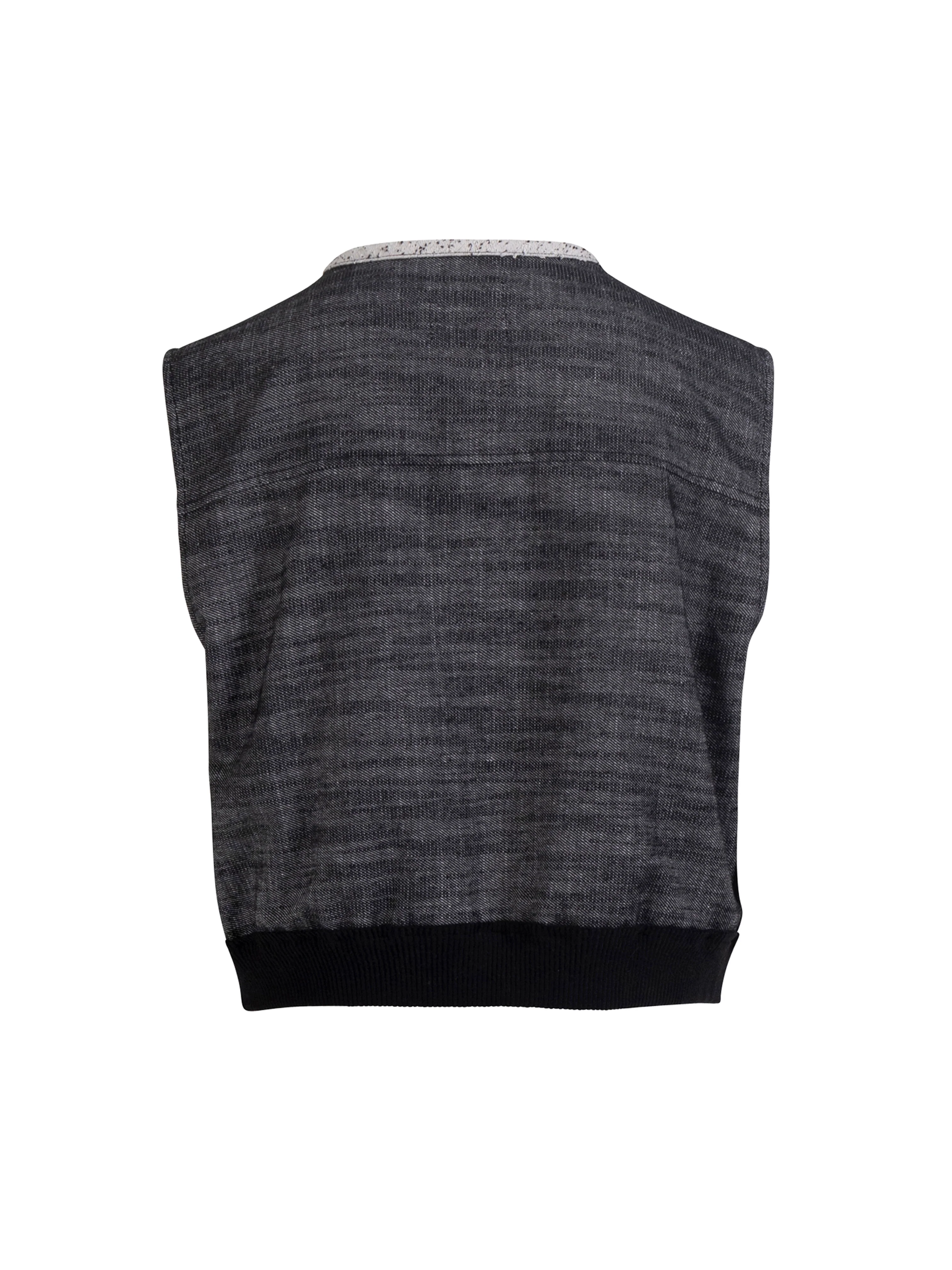 ZILMA linen vest - Sand mix - Image 6