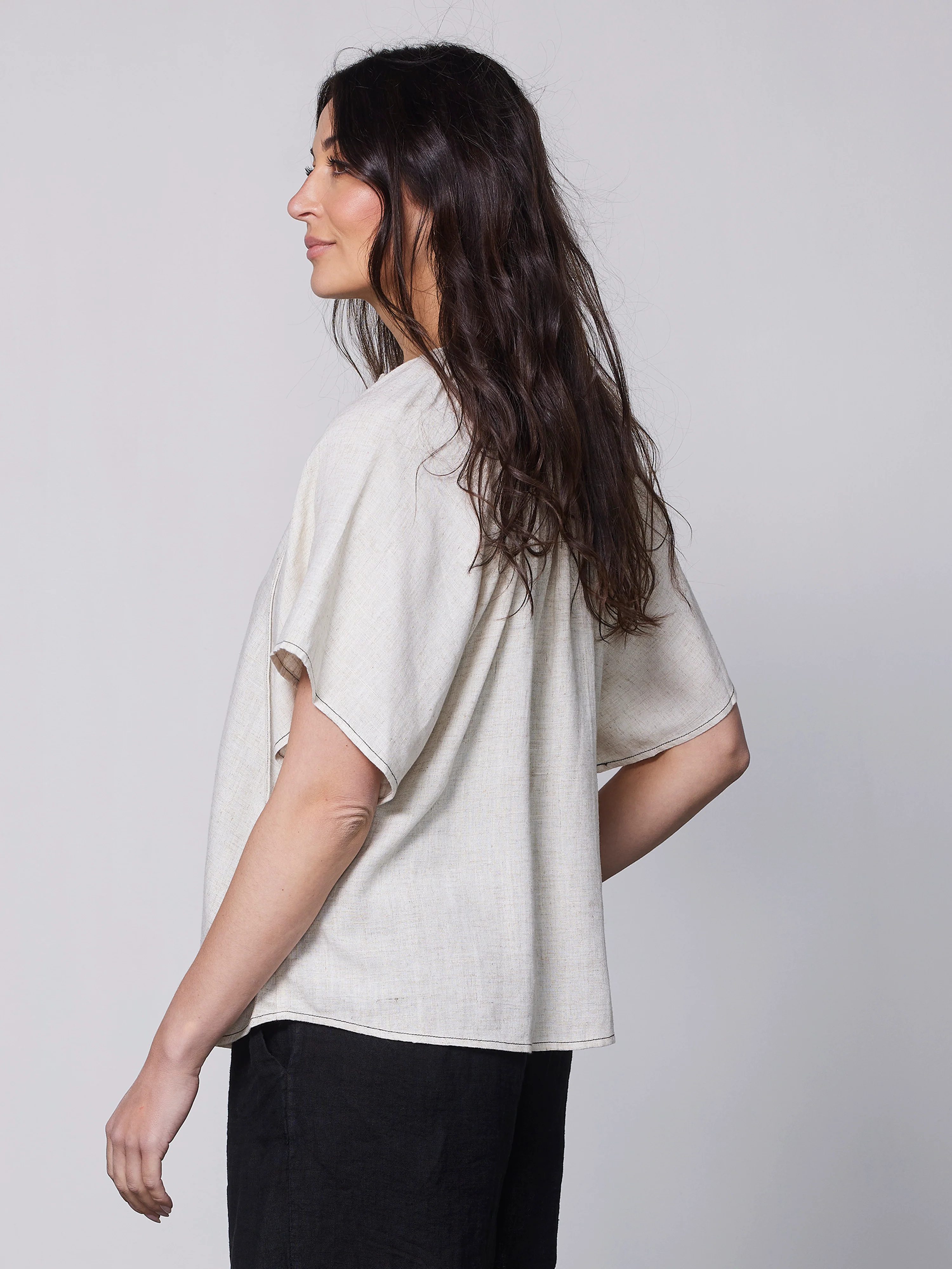 ZITA blouse - Sand - Image 5