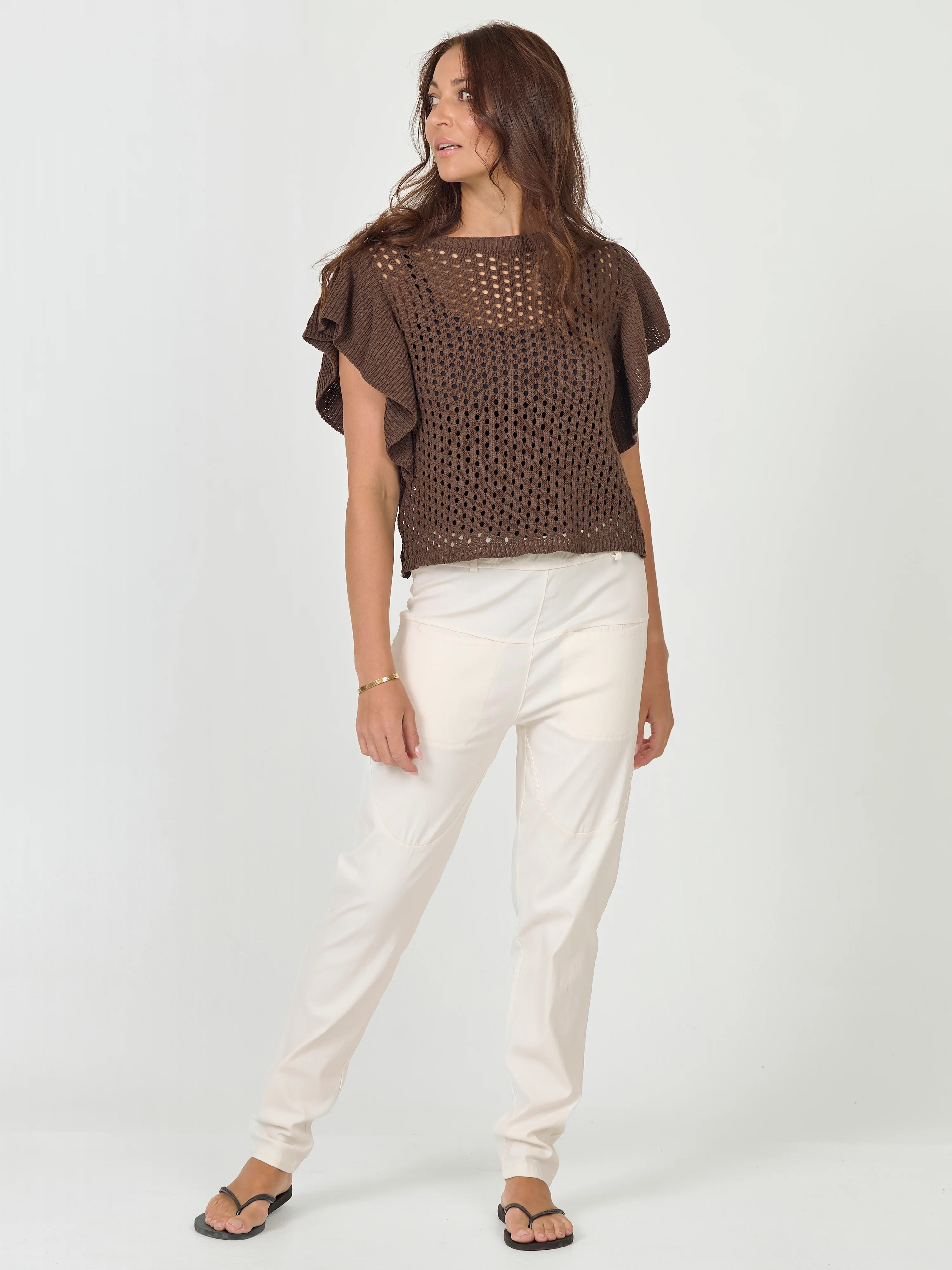 ZOHA CARMEN trousers - Bone - Image 3