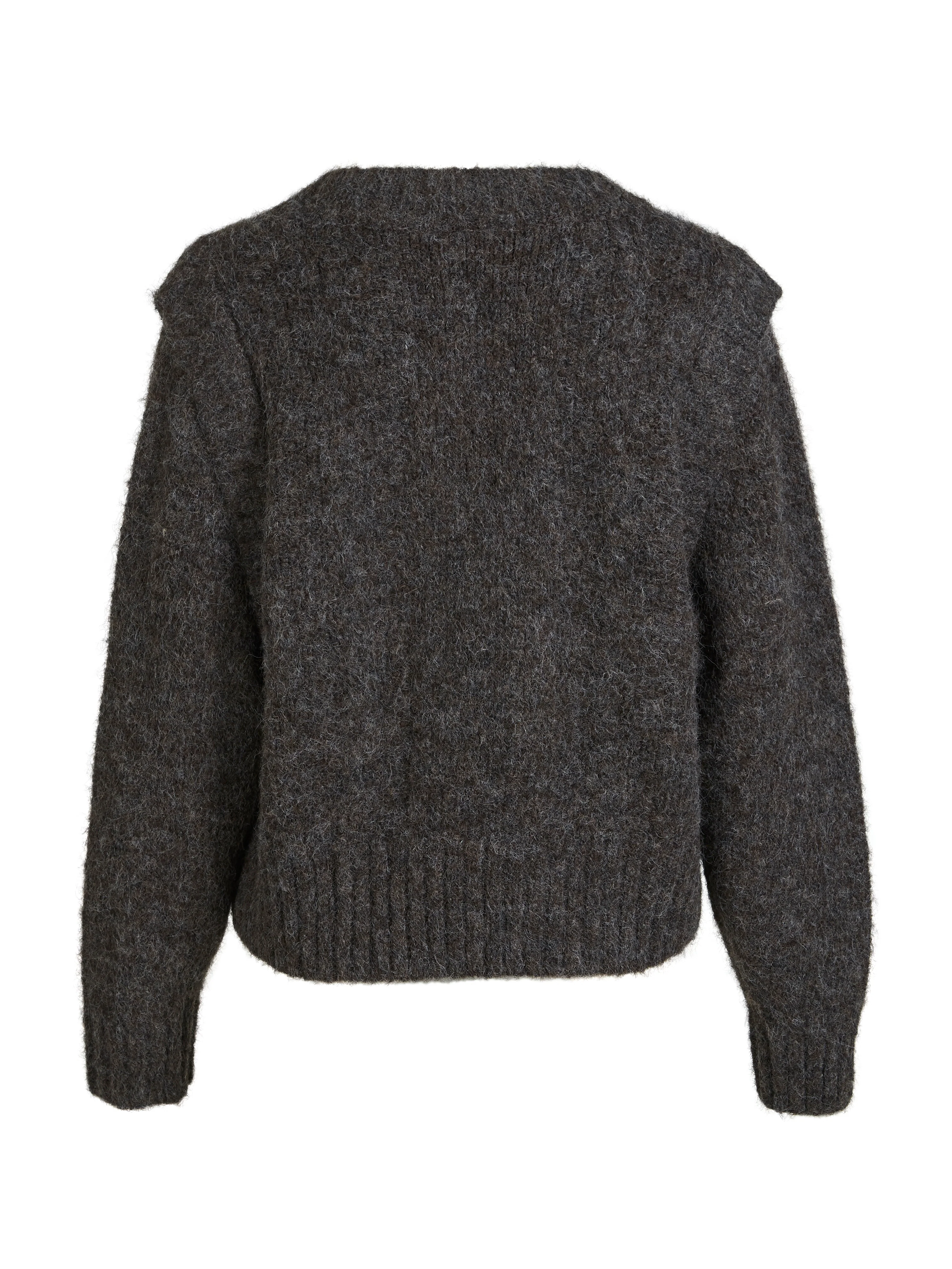 AGNES knit blouse - Brown - Image 5