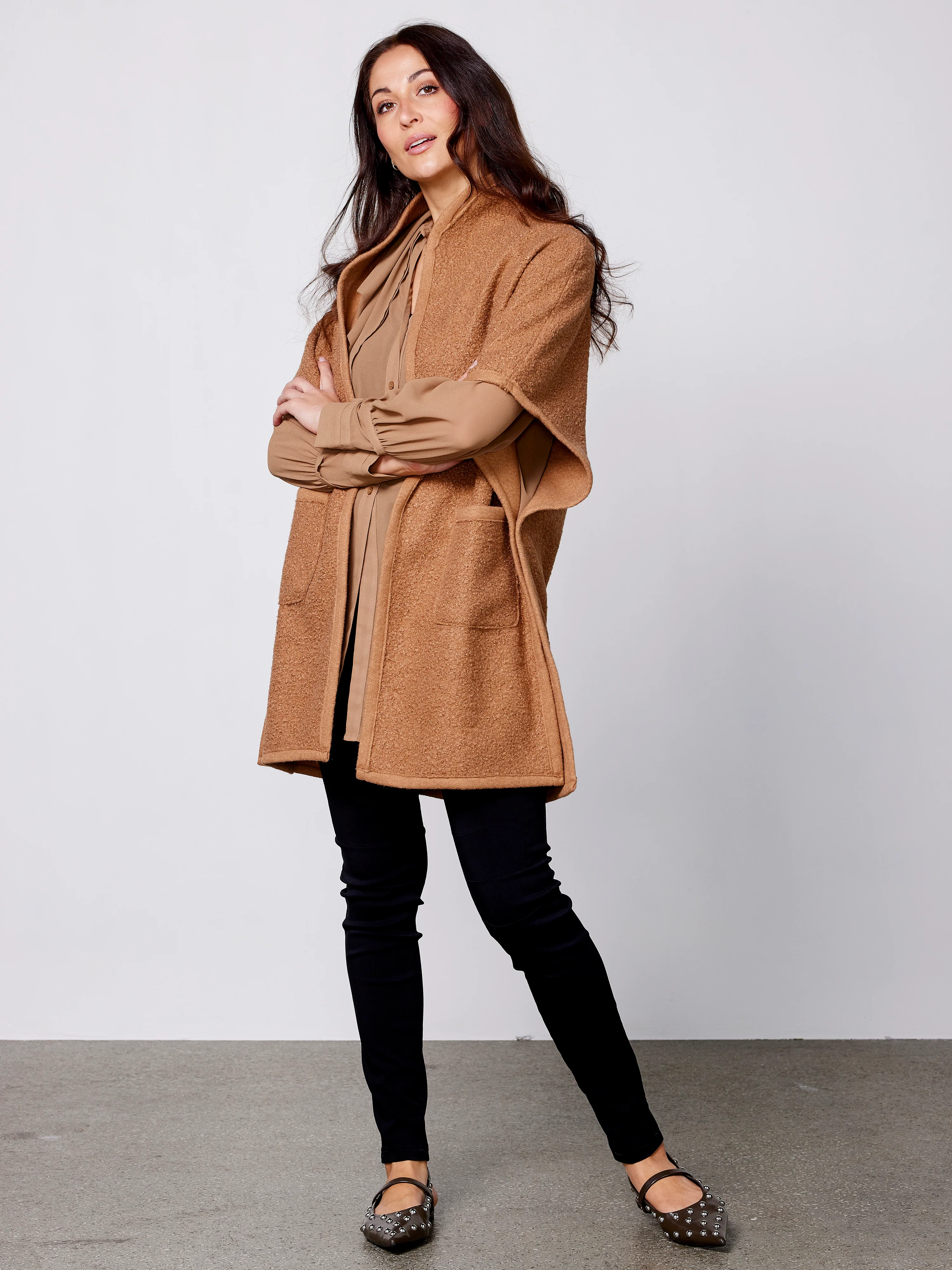 ARIA vest - Camel - Image 4