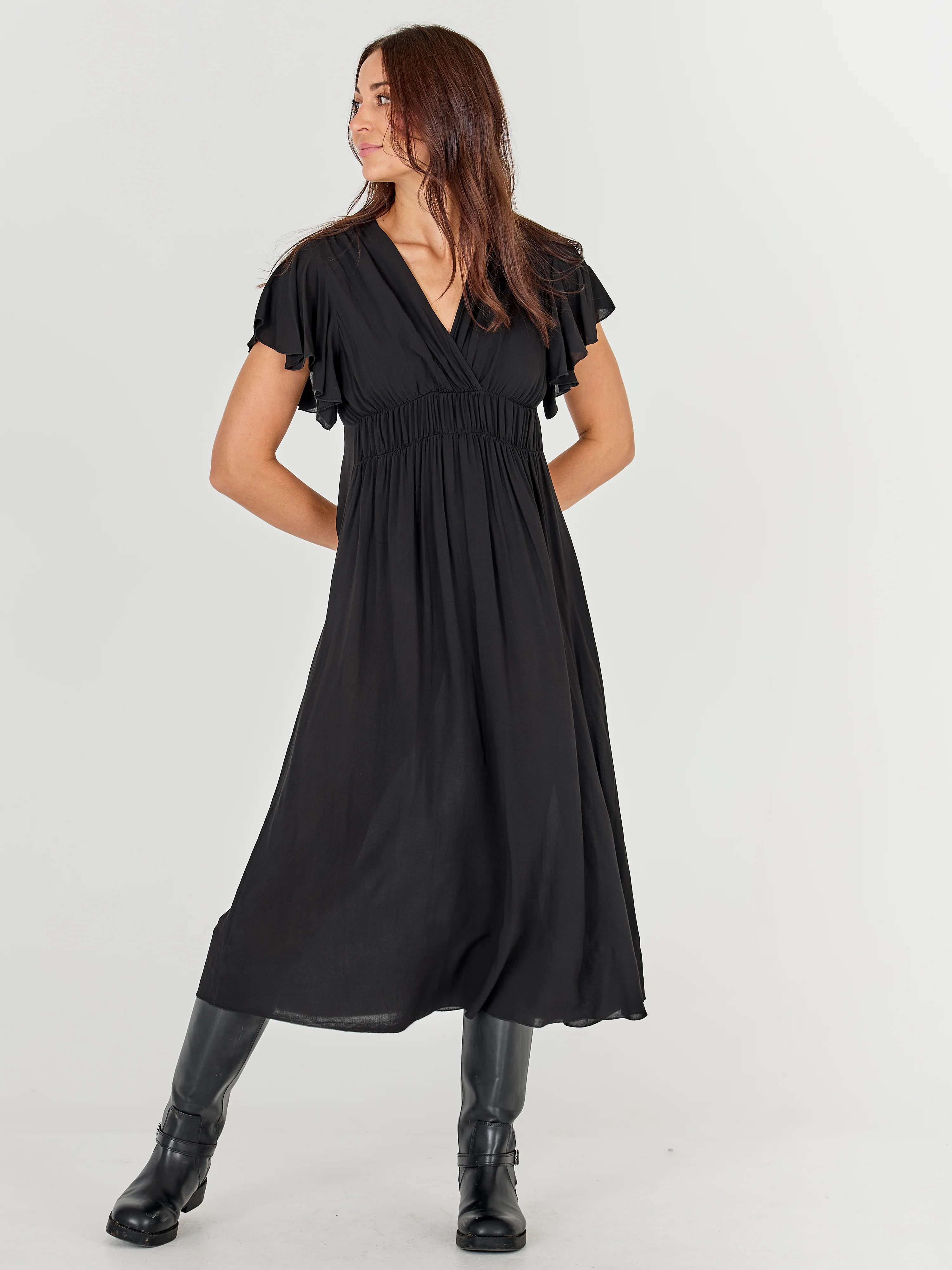 ANA Dress - Black - Image 3