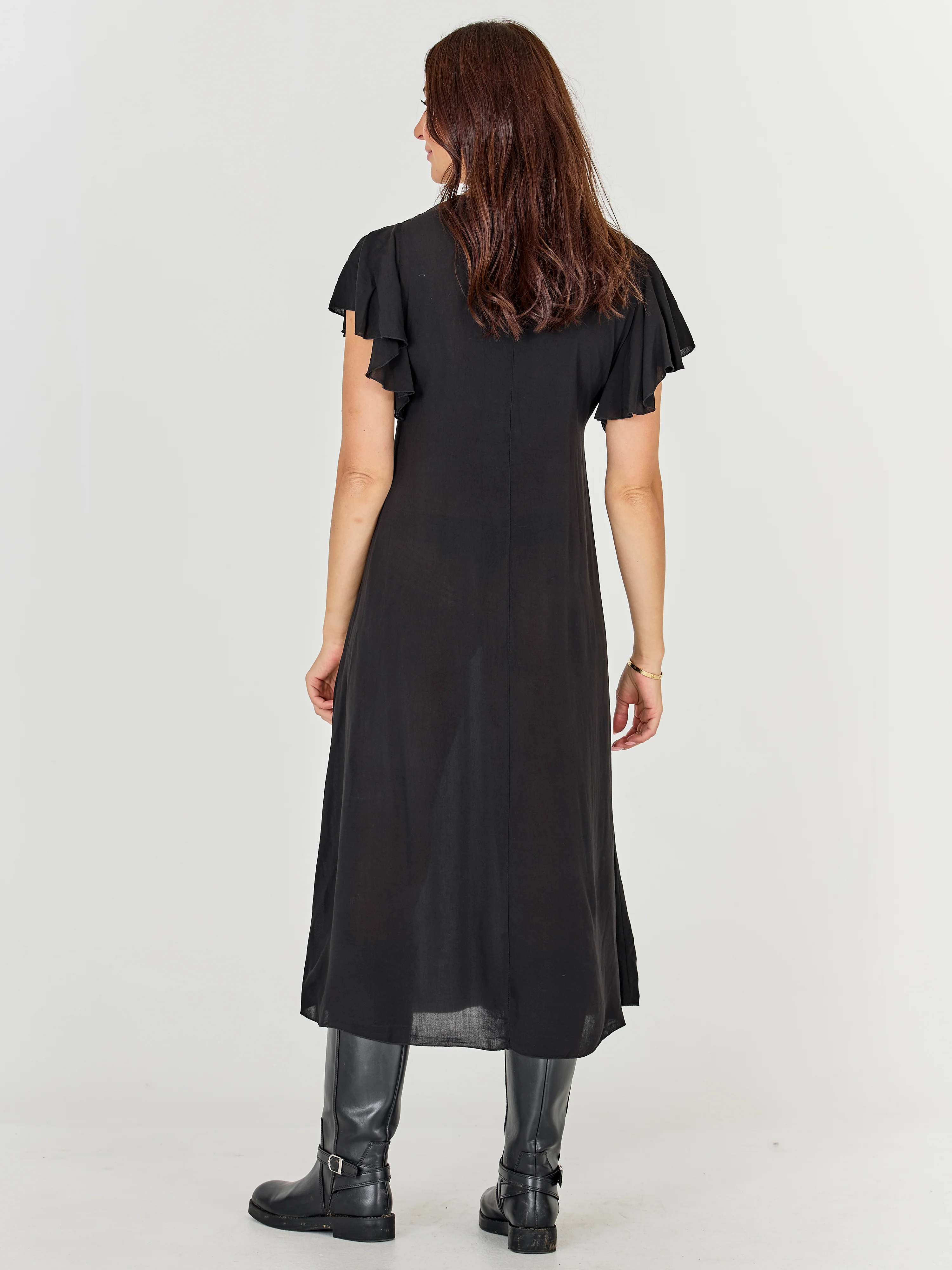 ANA Dress - Black - Image 4