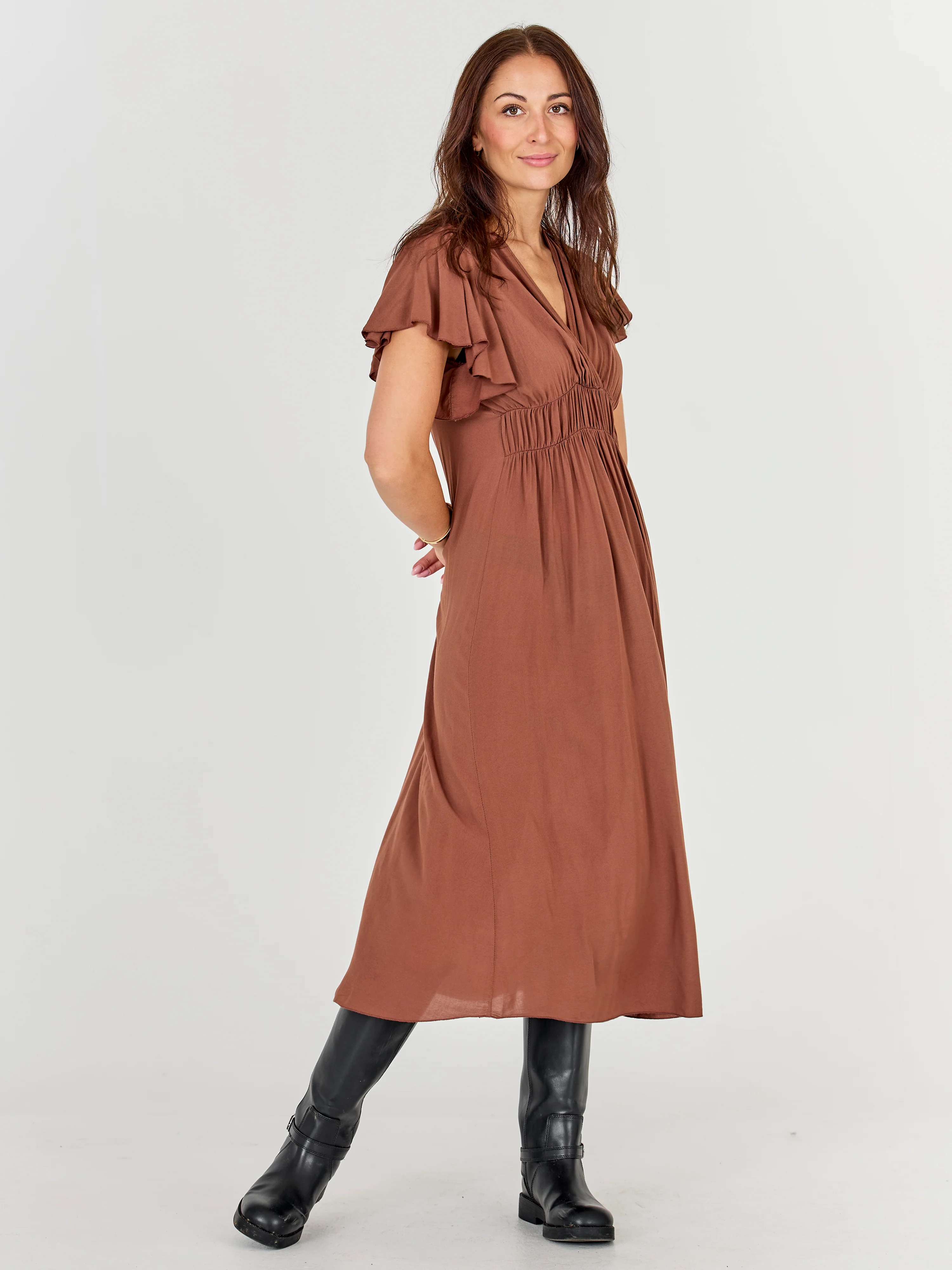 ANA Dress - Cappuccino - Image 3