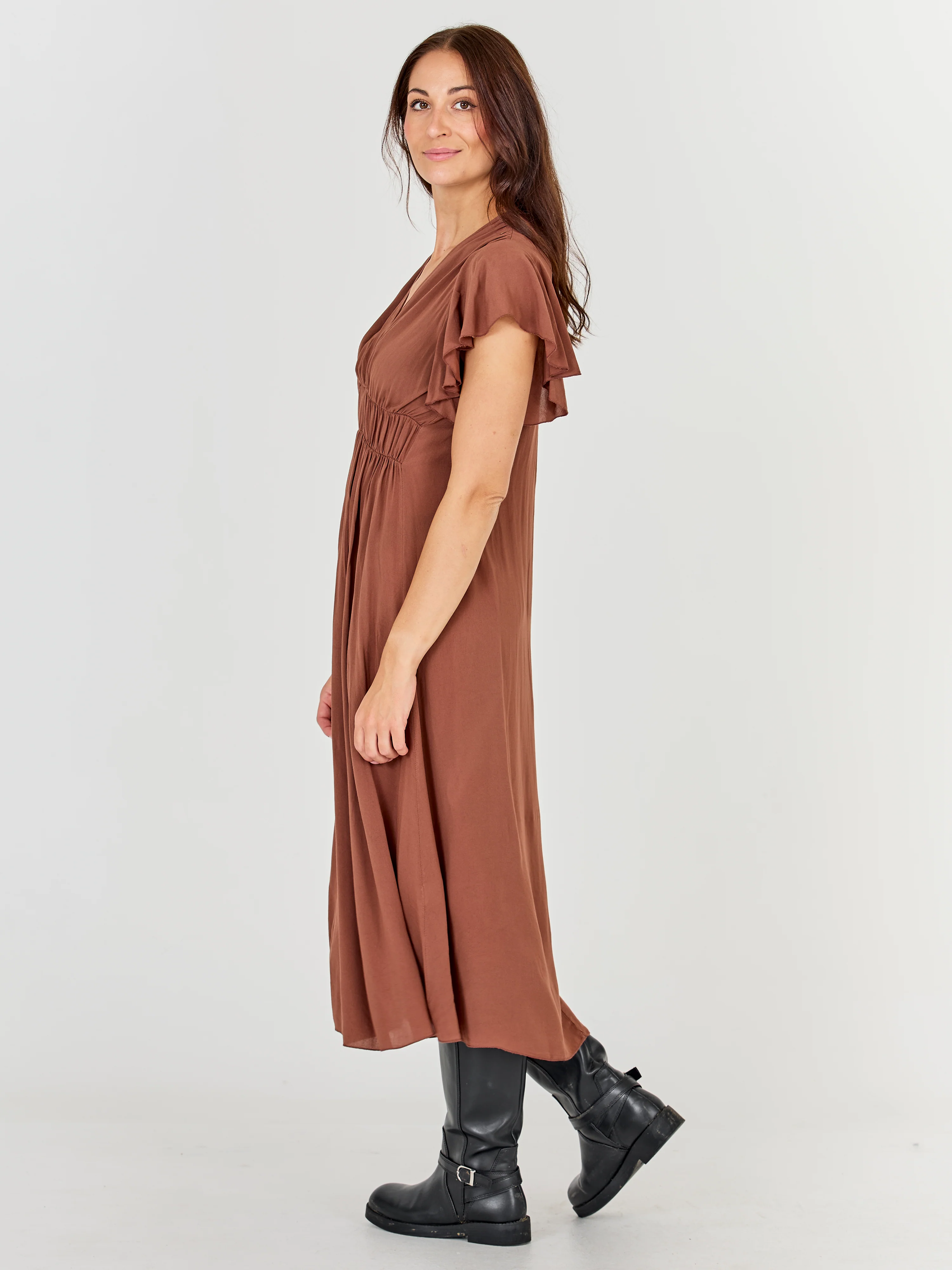 ANA Dress - Cappuccino - Image 4