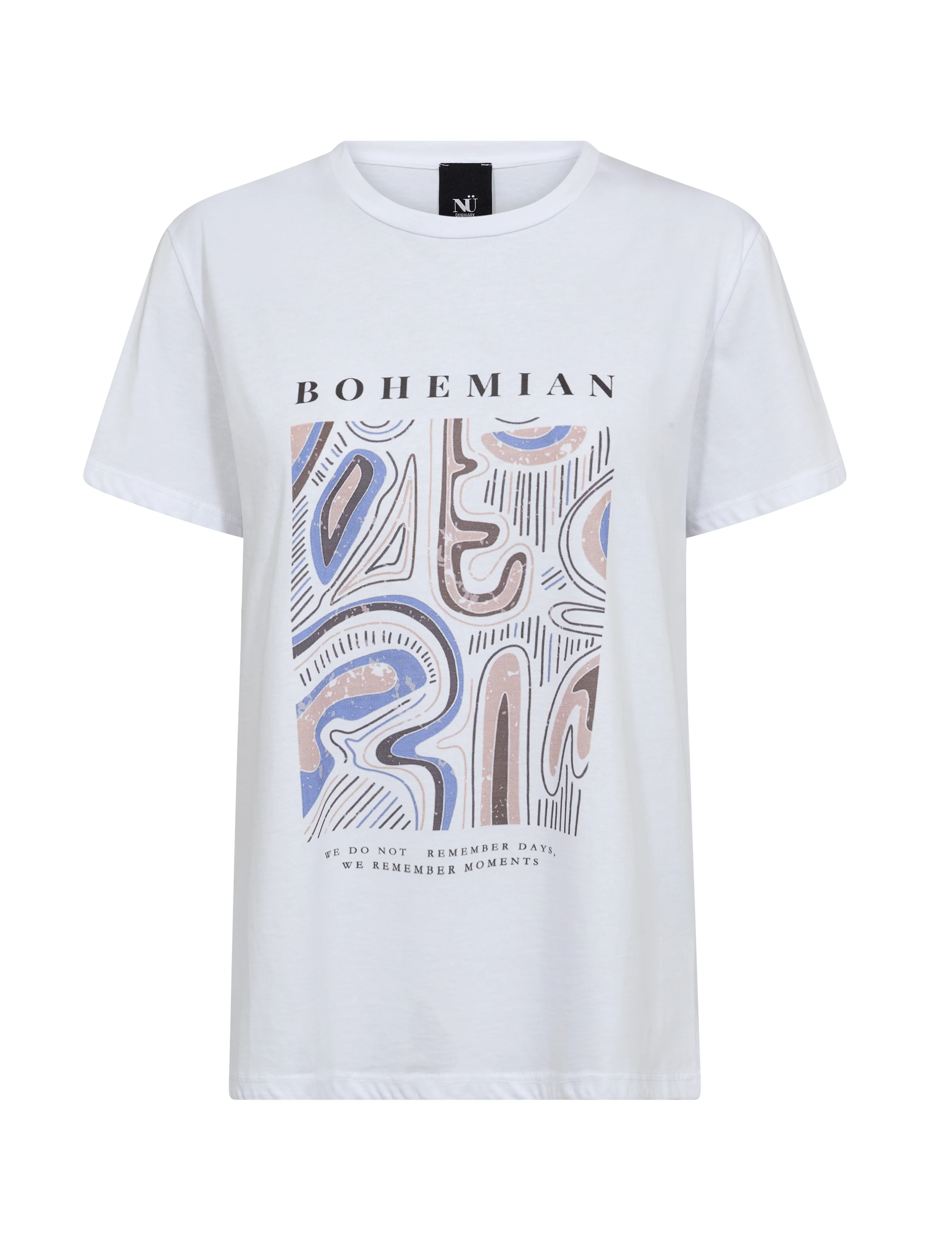 AYZA tee - Blue mix