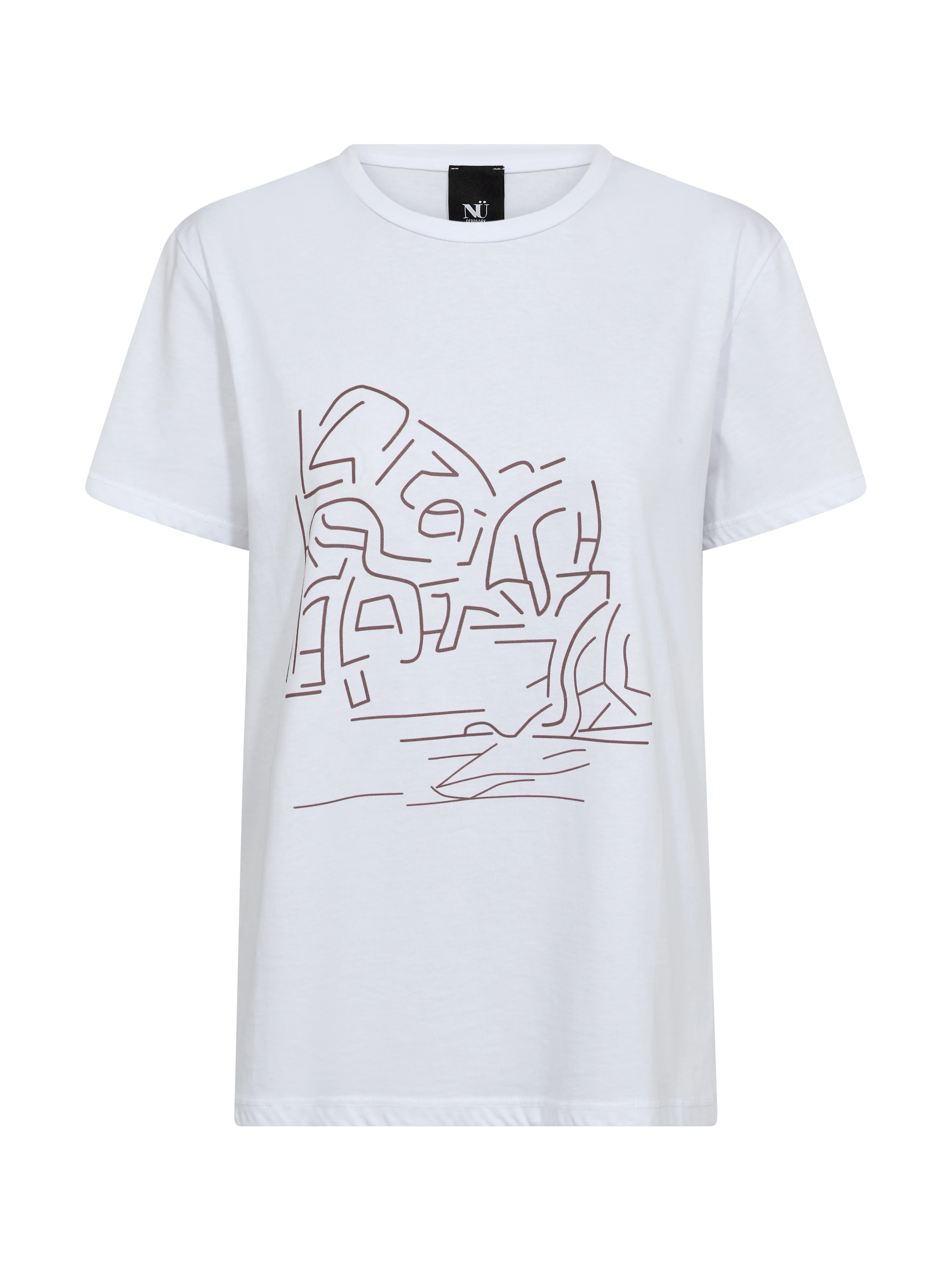AYZA tee - Cappuccino mix