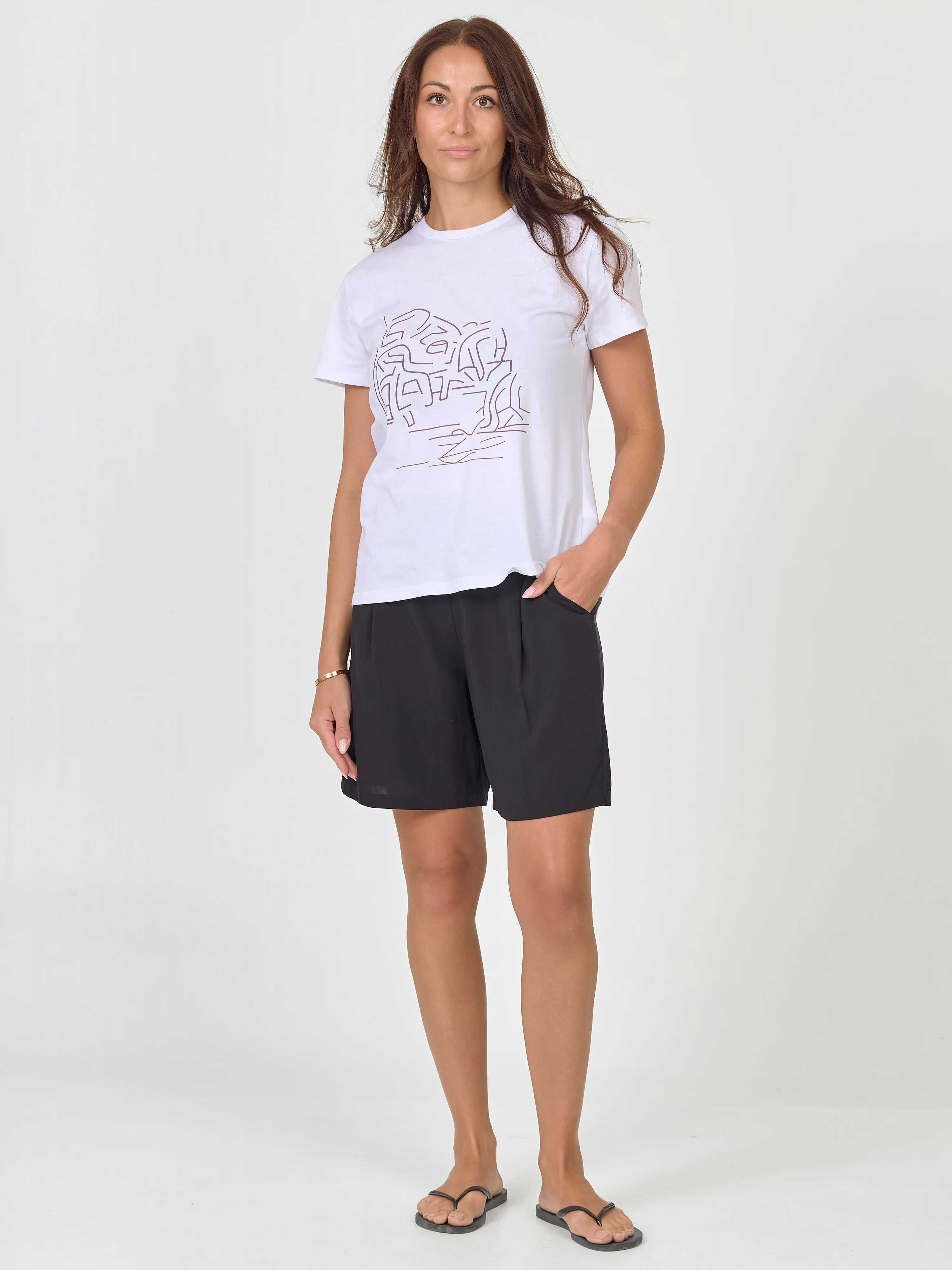 AYZA tee - Cappuccino mix - Image 3