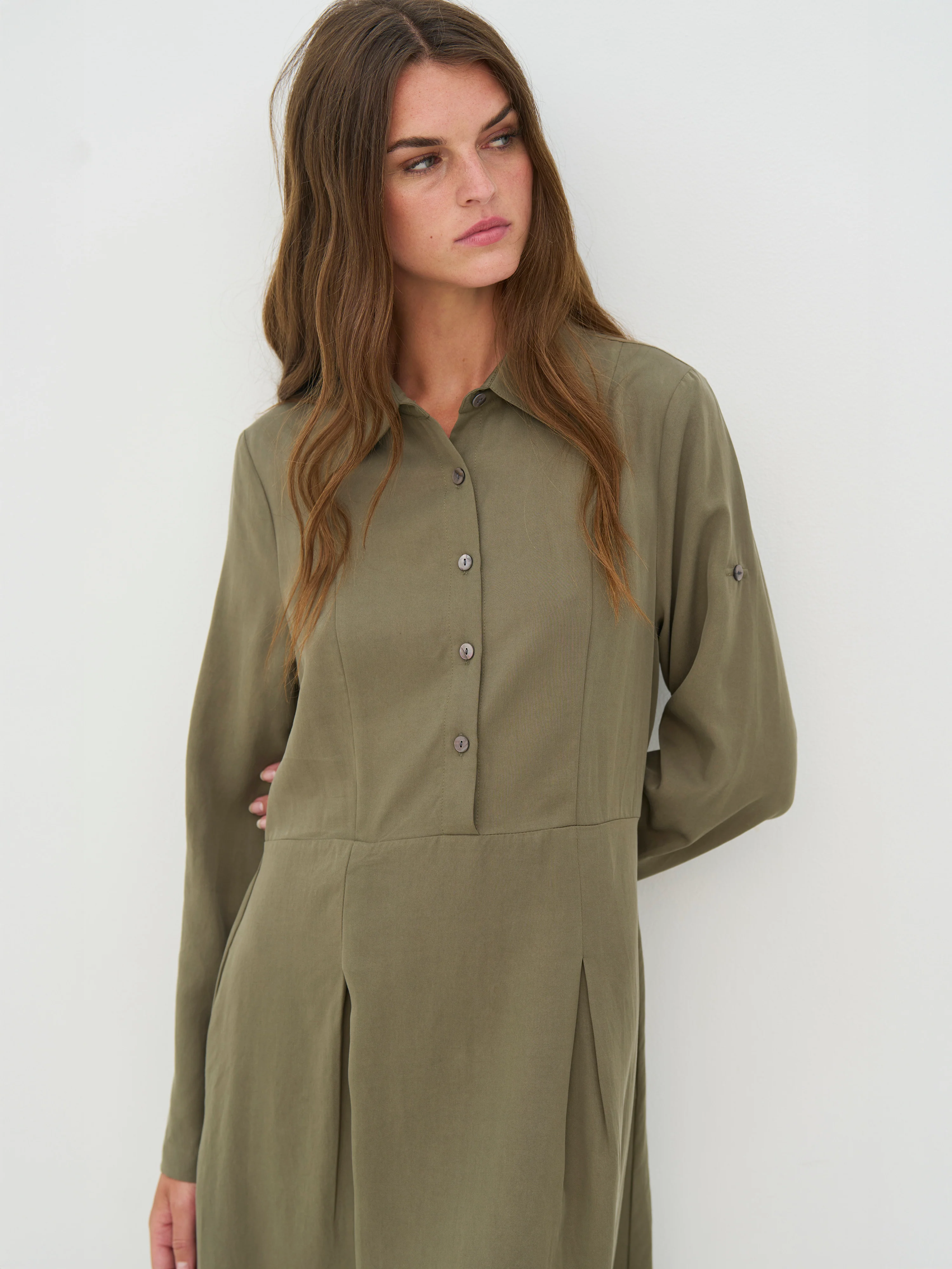 CECILIA Dress - Army - Image 3