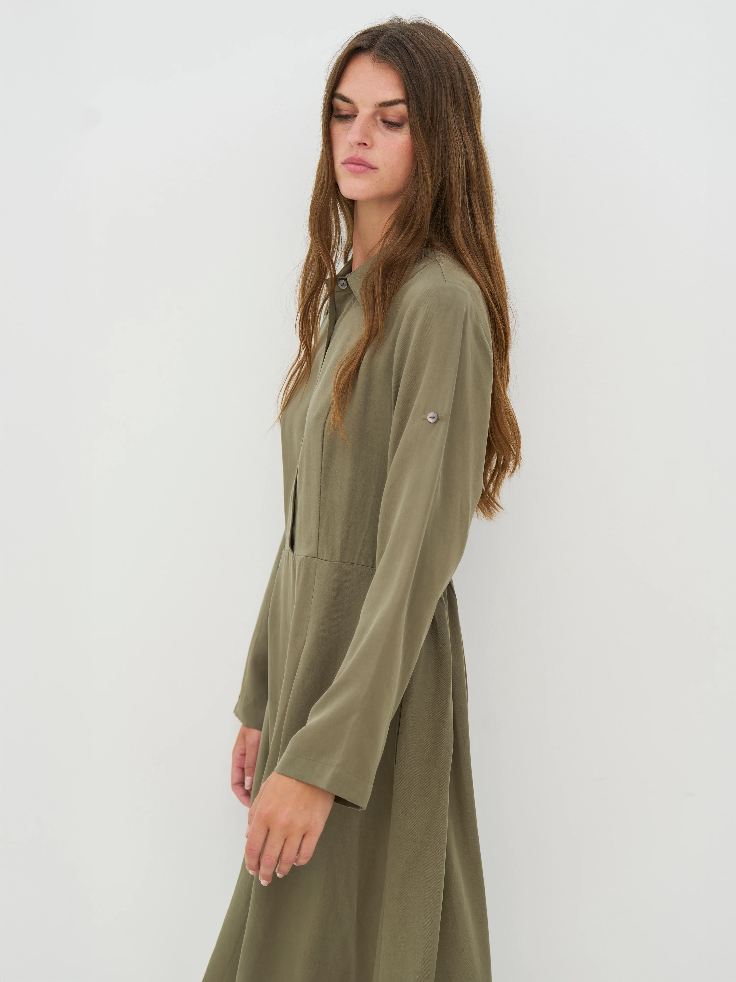 CECILIA Dress - Army - Image 4