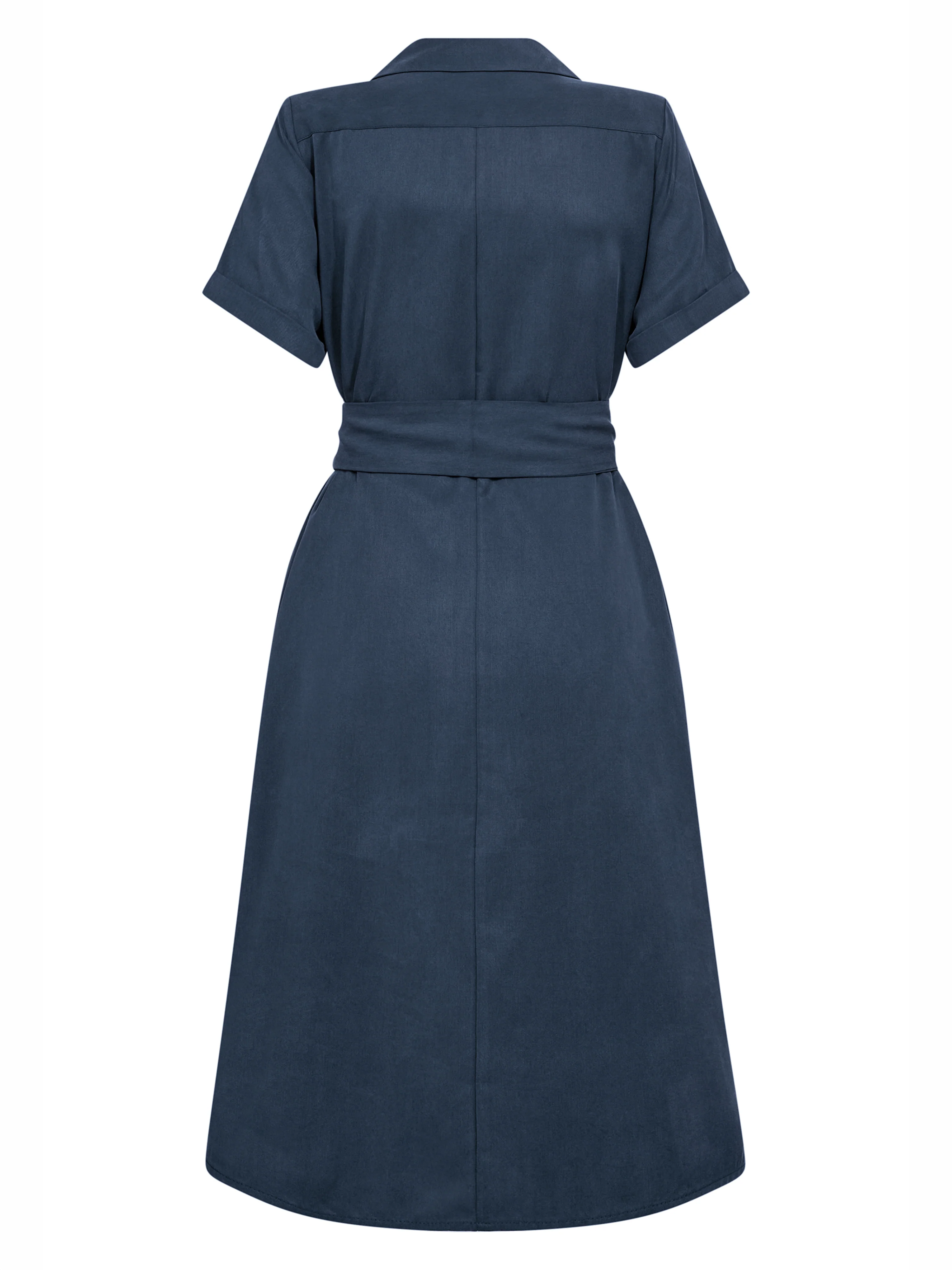 CECILIA Dress - Midnight Blue - Image 6