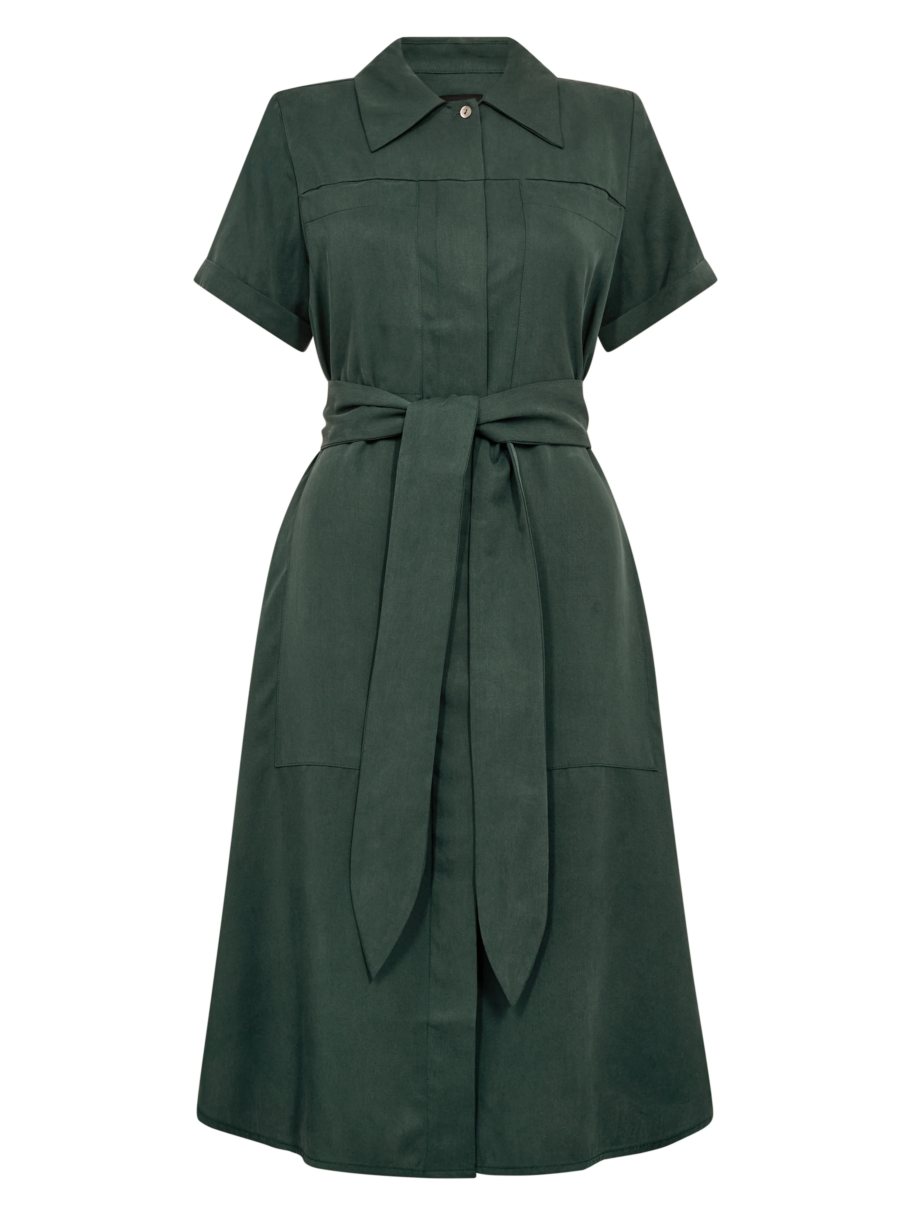 CECILIA Dress - Petrol