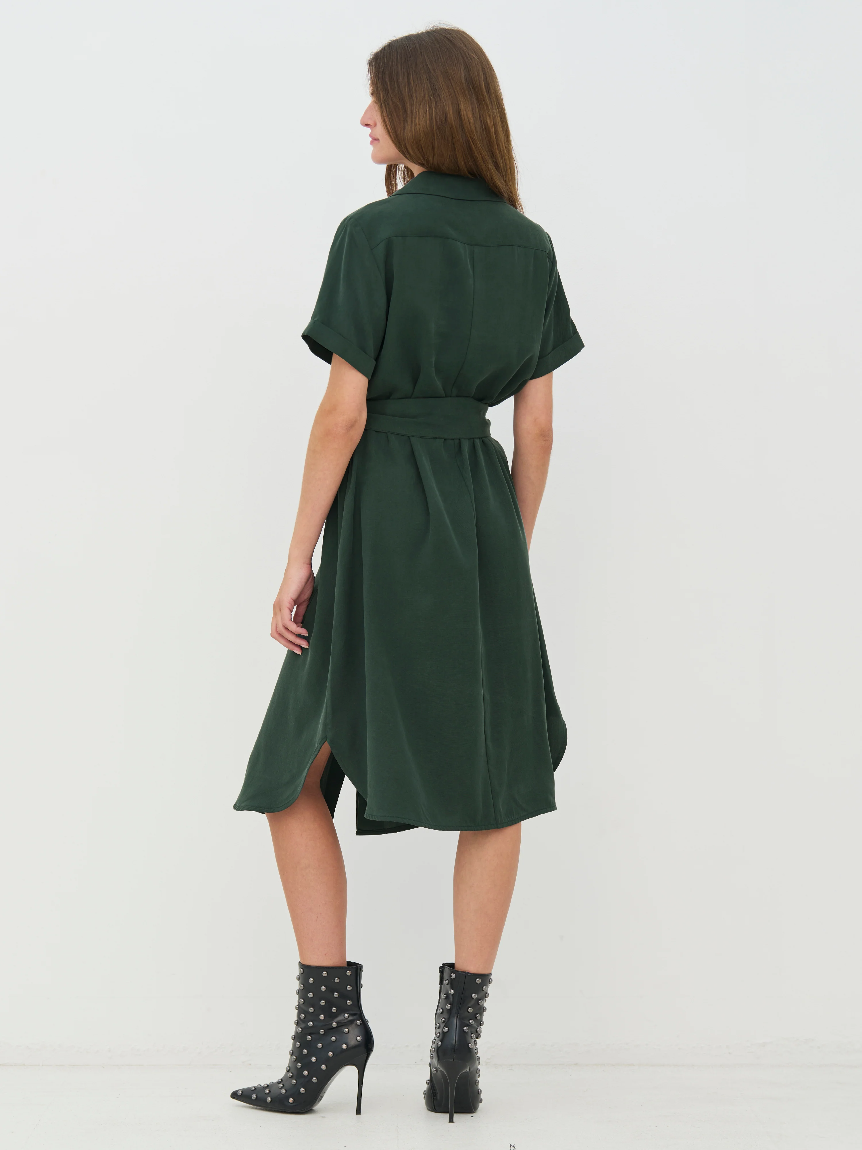 CECILIA Dress - Petrol - Image 5
