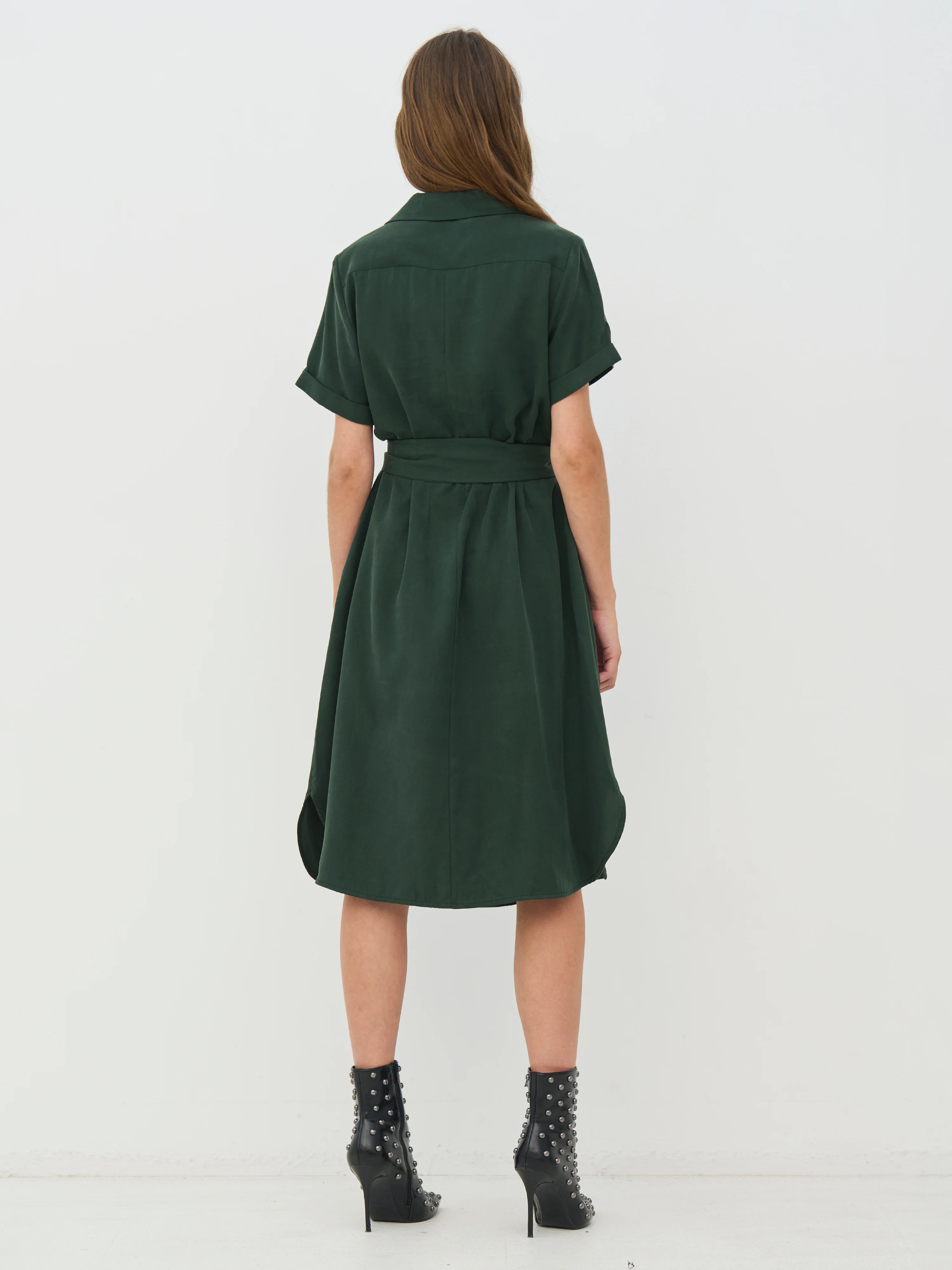 CECILIA Dress - Petrol - Image 6