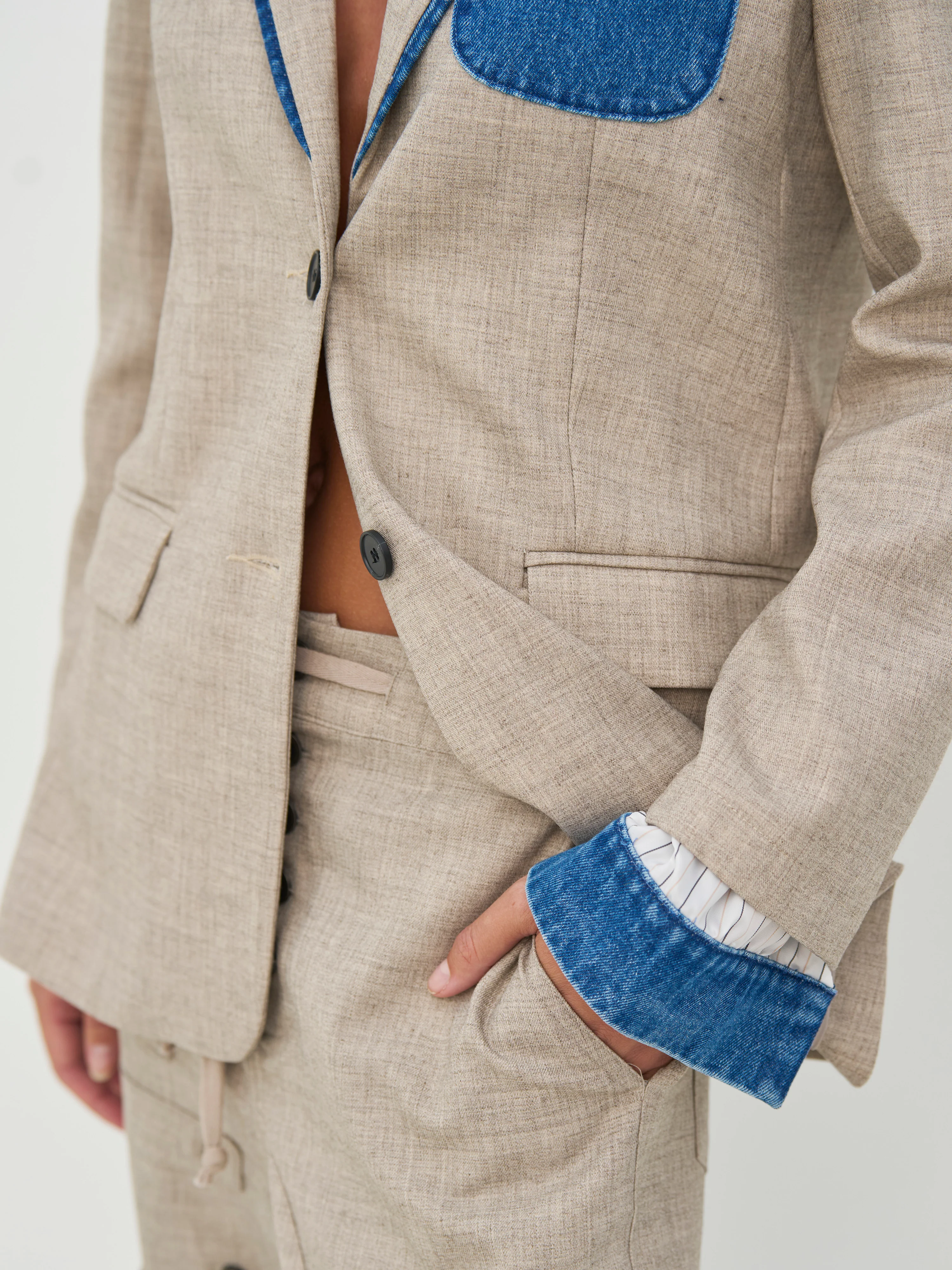CALLIE Blazer - Seasand - Image 4